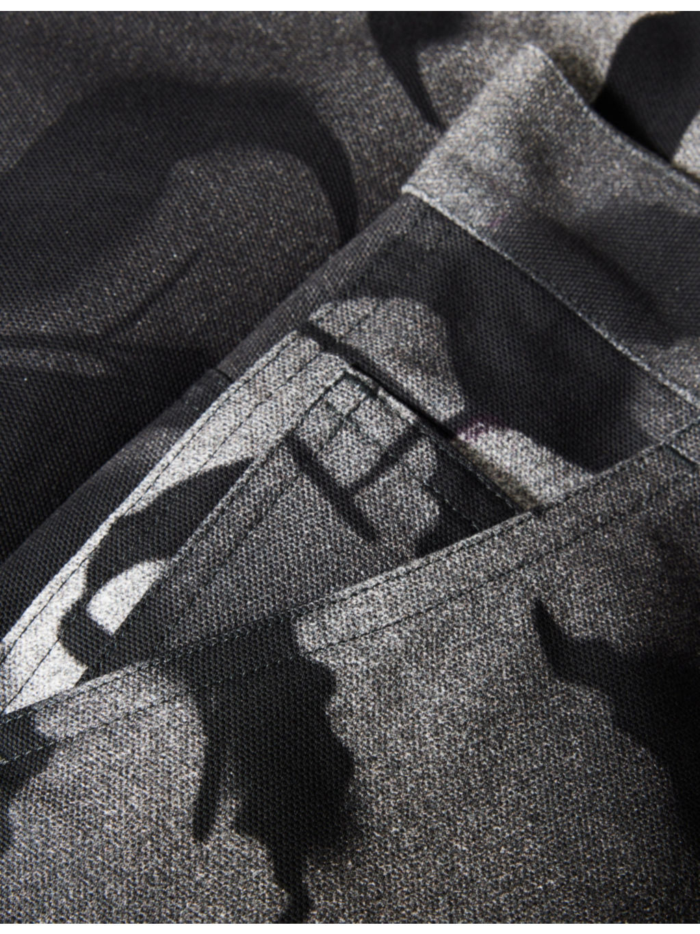 Pickerby 2369 Graphic-Pattern Cotton Trousers - 6
