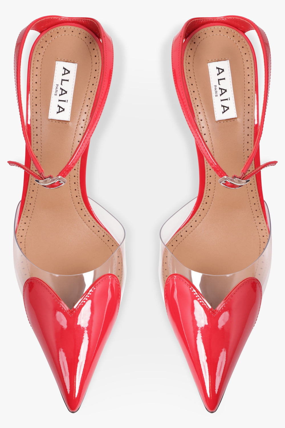 LE COEUR 90MM PATENT PUMP | RED - 4