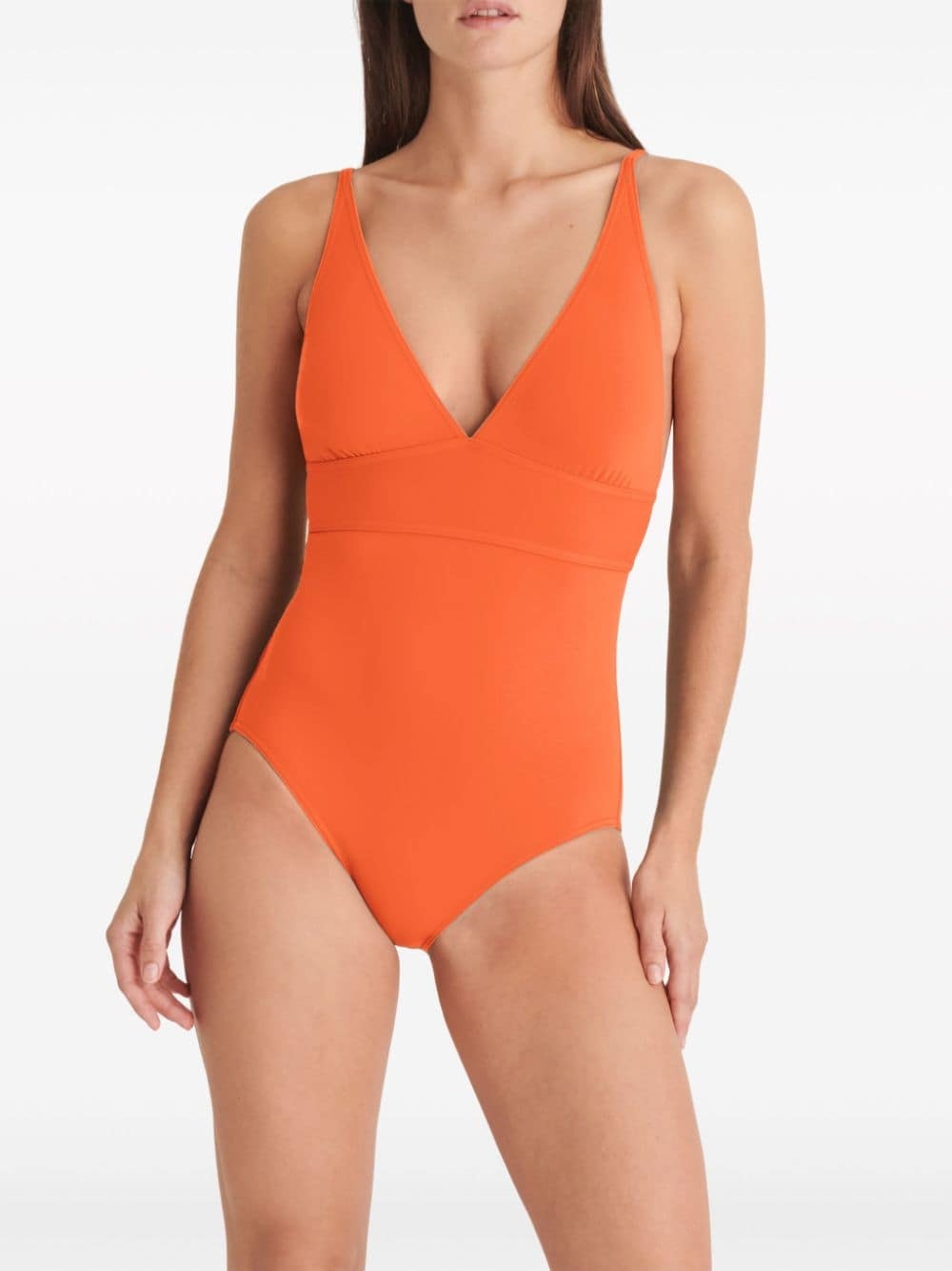 Larcin V-neck swimsuit - 4