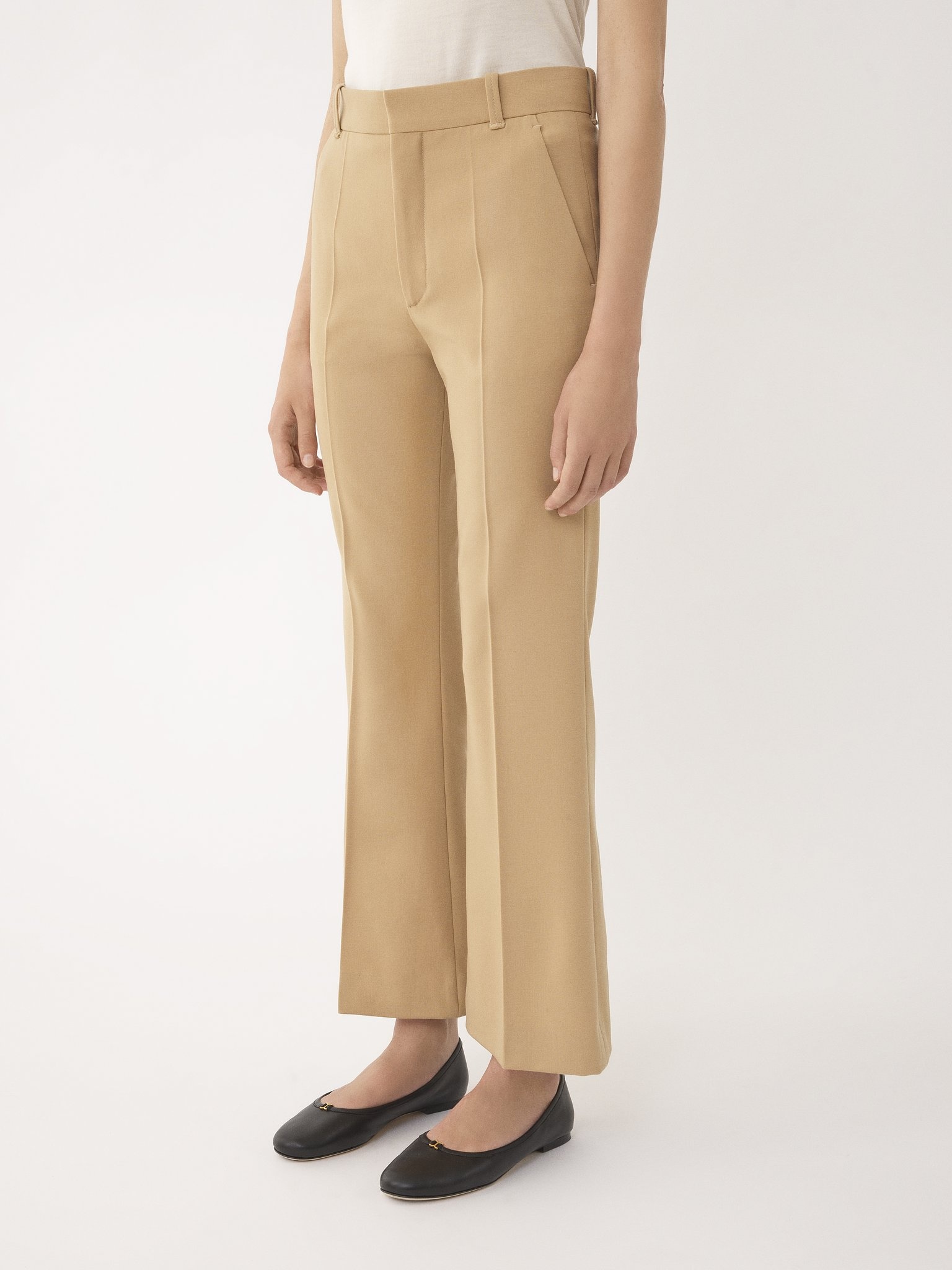 CROPPED BOOTCUT PANTS - 4