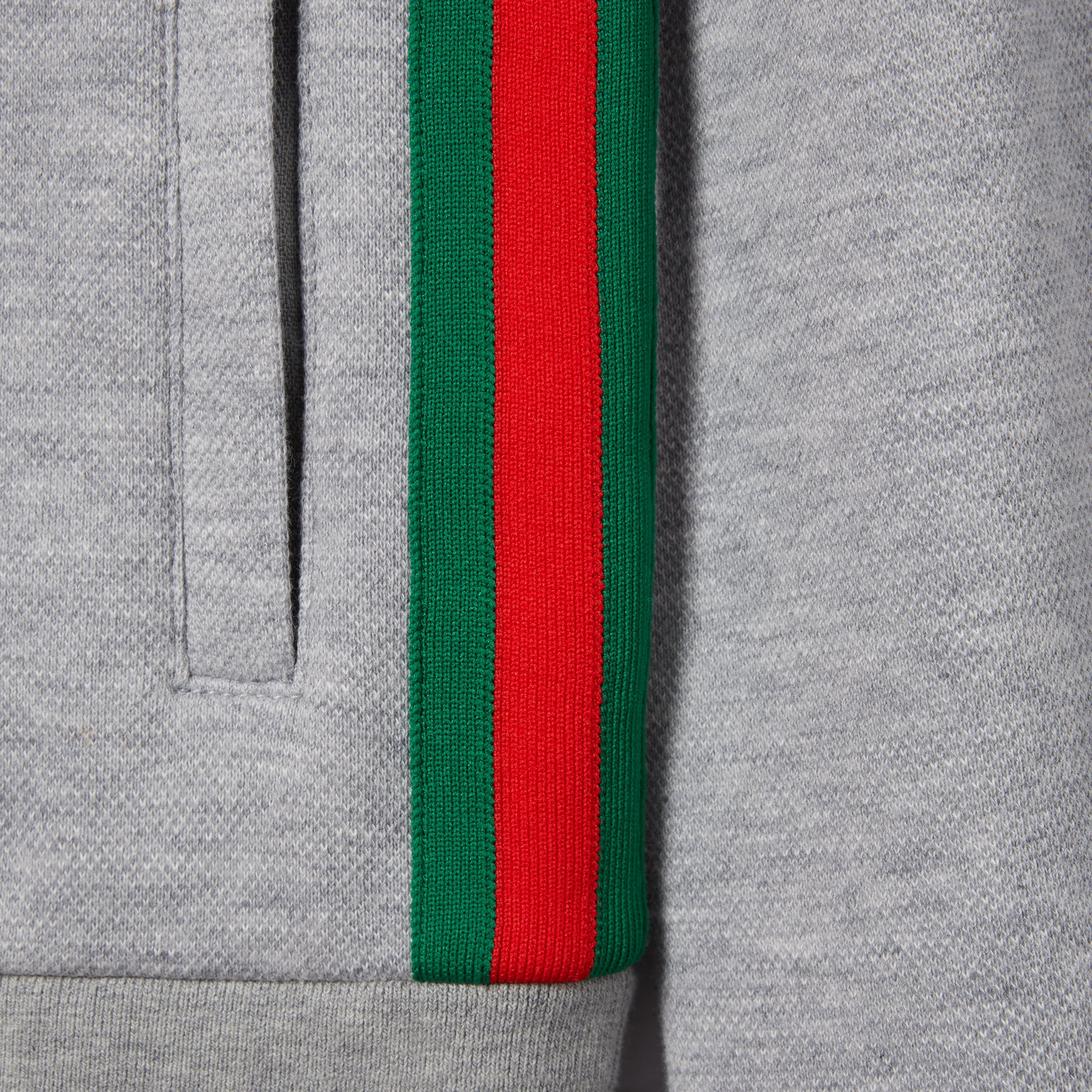 Cotton piquet double zip jacket - 7