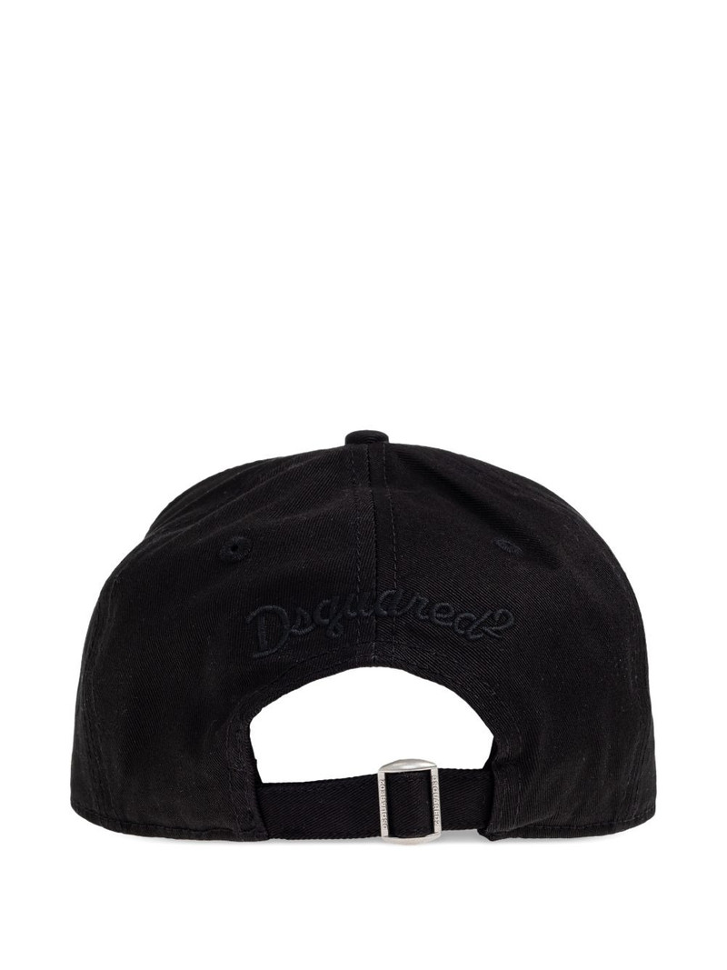 DSQUARED2 appliqué-detail baseball cap outlook