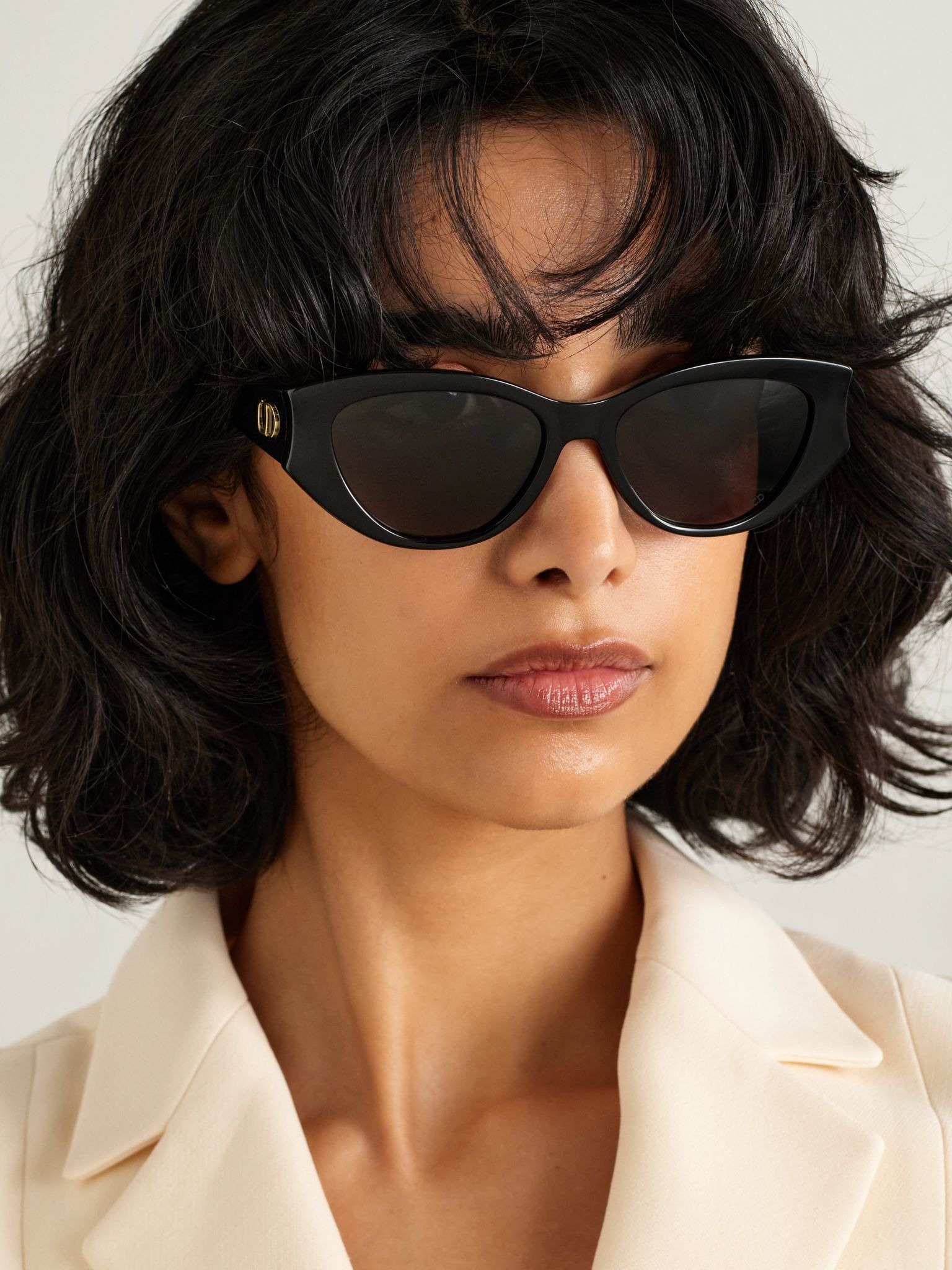 DiorGlow B1I cat-eye acetate sunglasses Black - 2