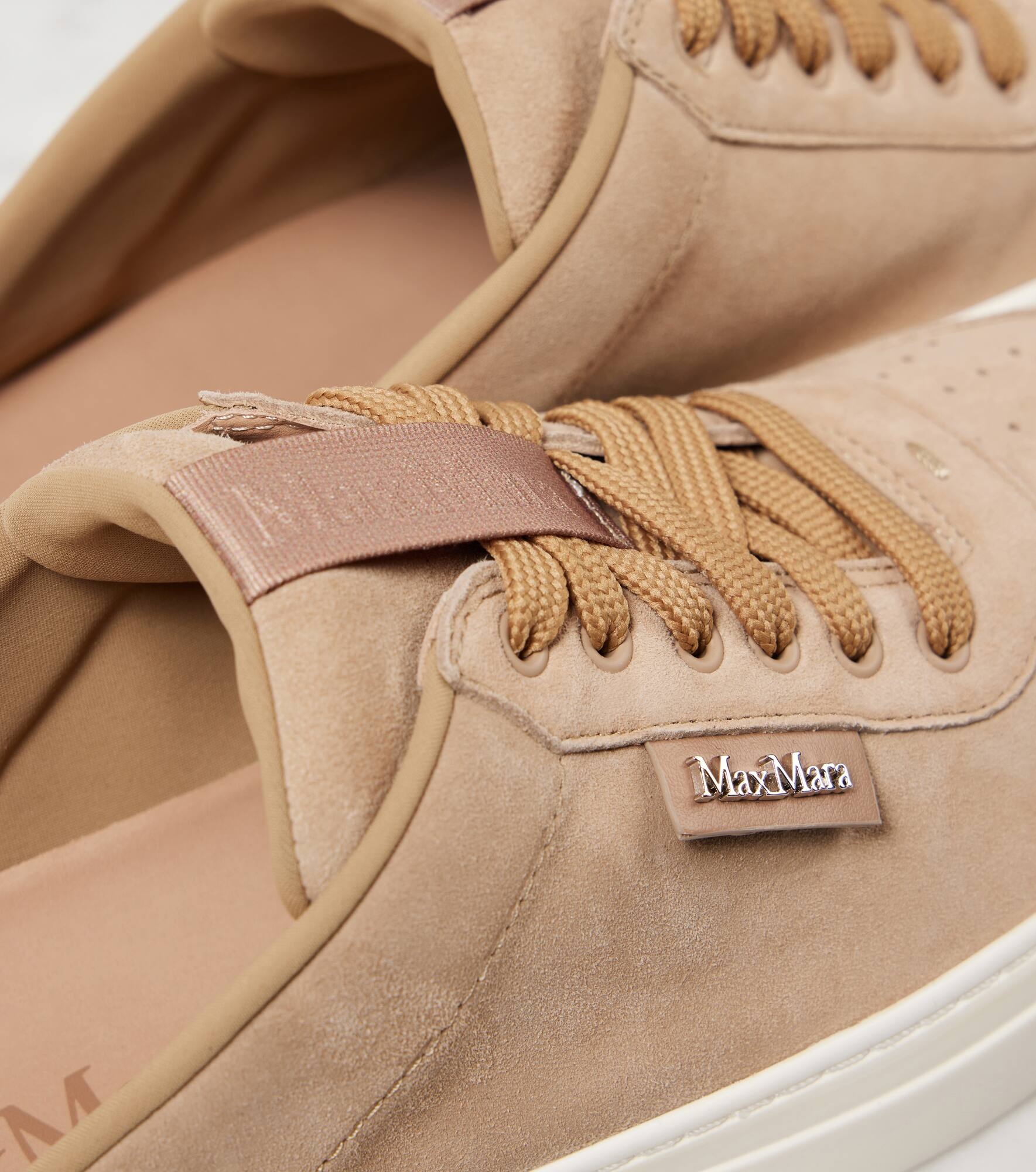 Slides suede sneakers - 5