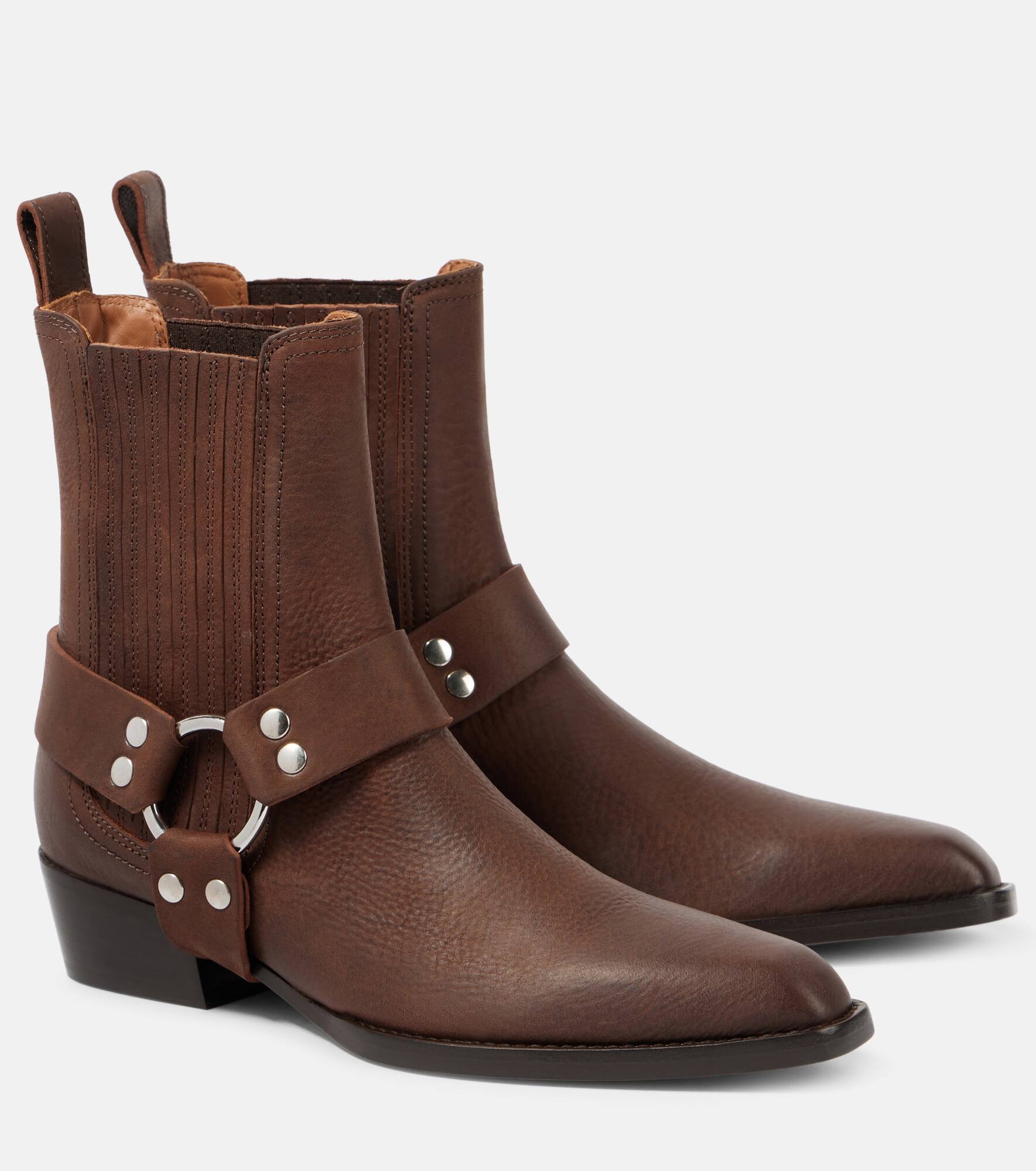 Helena leather ankle boots - 1