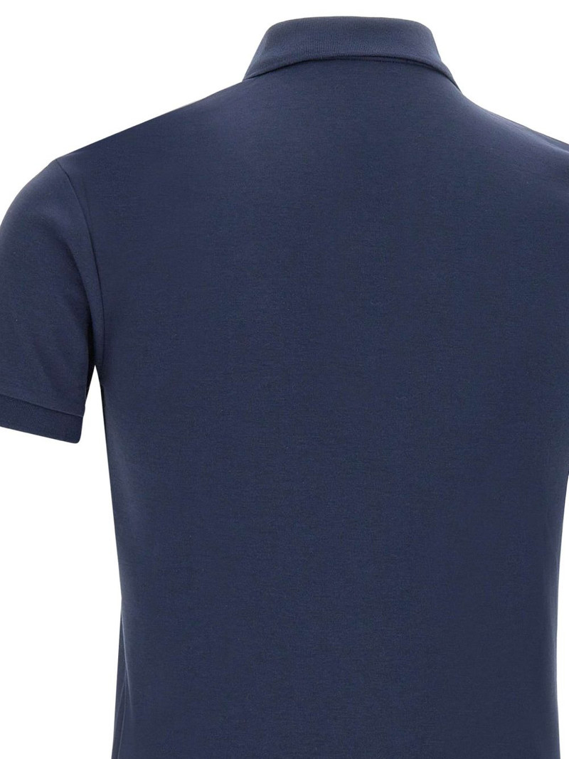 embroidered logo polo shirt 3