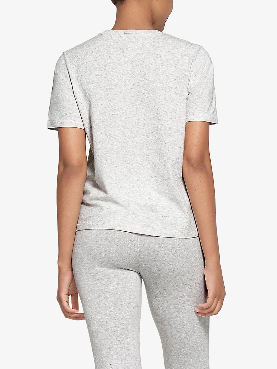 Relaxed-fit short-sleeve stretch-cotton T-shirt - 4