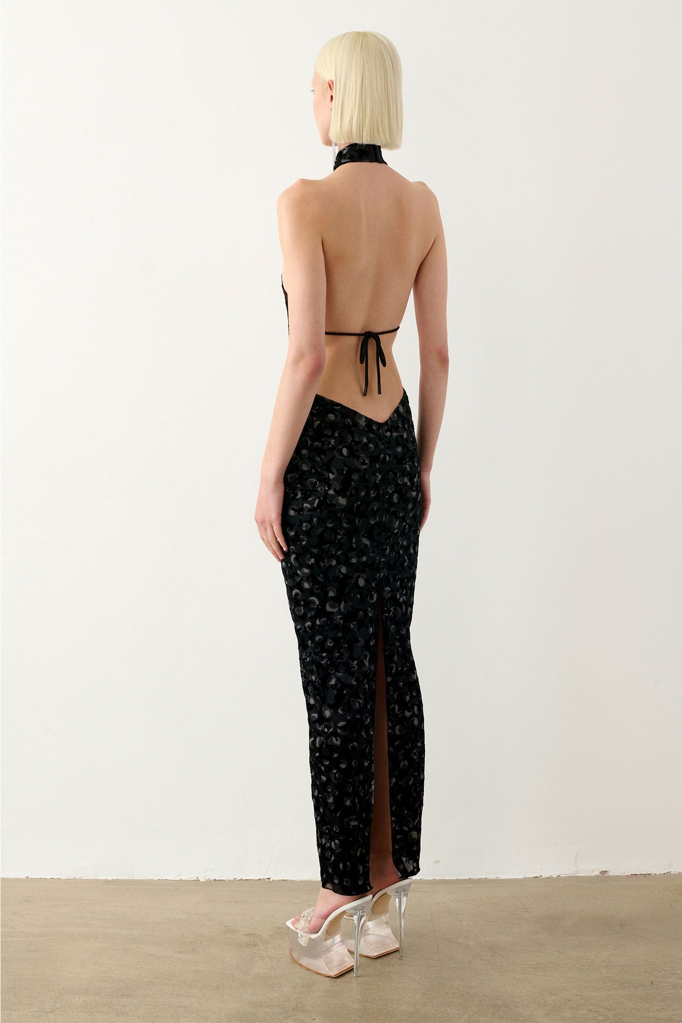BARE DRESS BLACK LEOPARD PRINT - 6