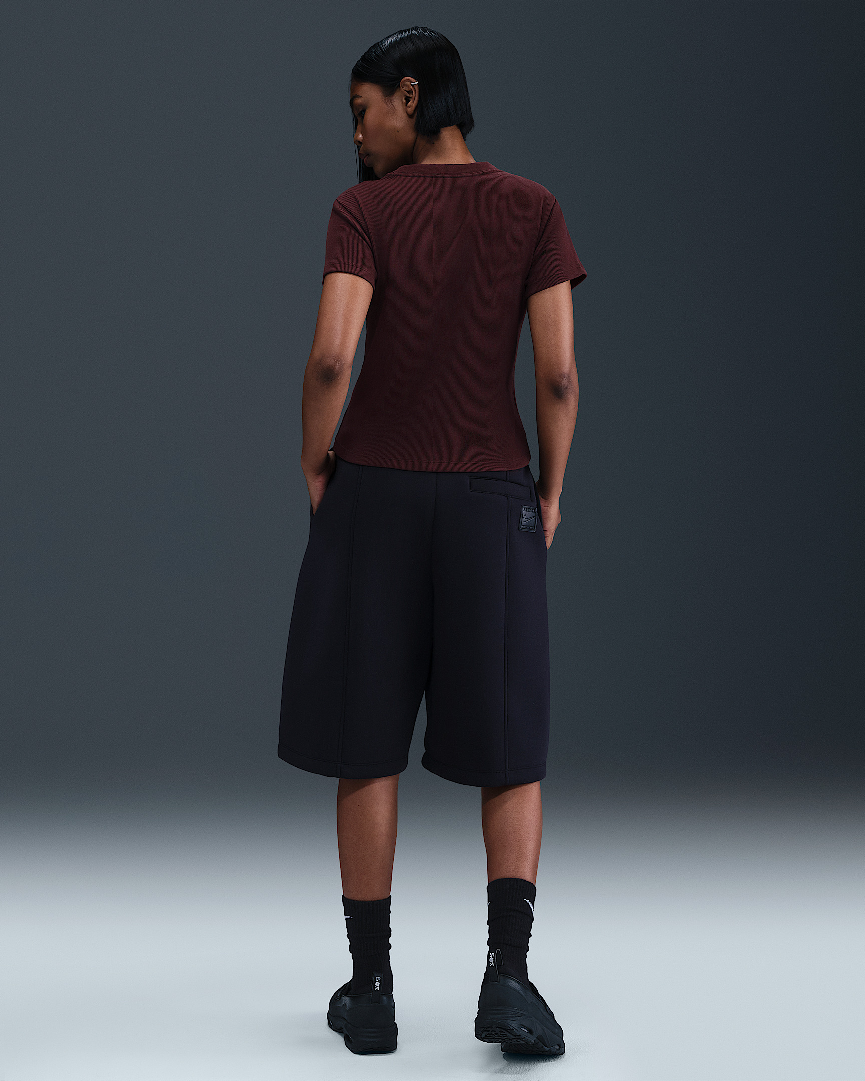 Nike Sportswear Women's Tight Ribbed Short-Sleeve T-Shirt - 5