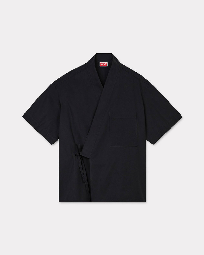 Embroidered kimono shirt 1