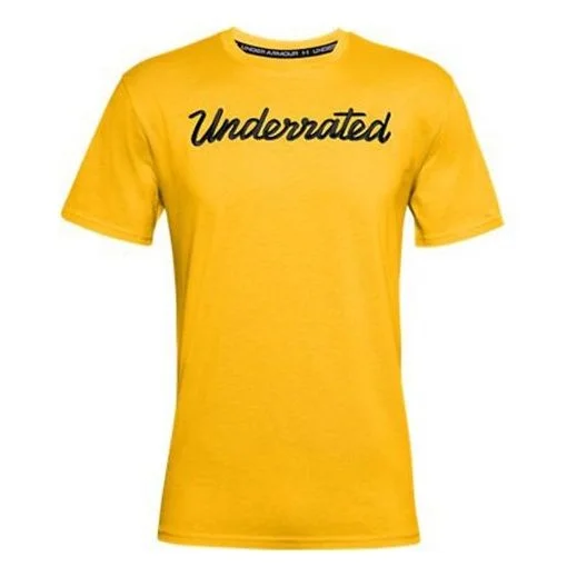 Men's Under Armour SC30 Embroidery Sports Yellow 1359932-790 - 1
