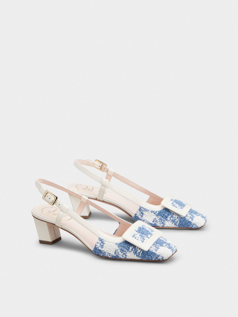 Roger Vivier Belle Vivier Slingback Pumps in Vichy outlook