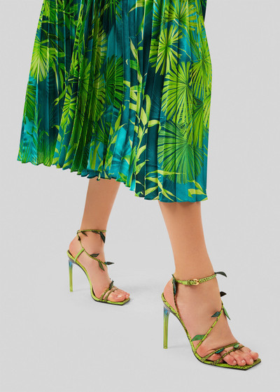 VERSACE Antheia Leaf Sandals outlook