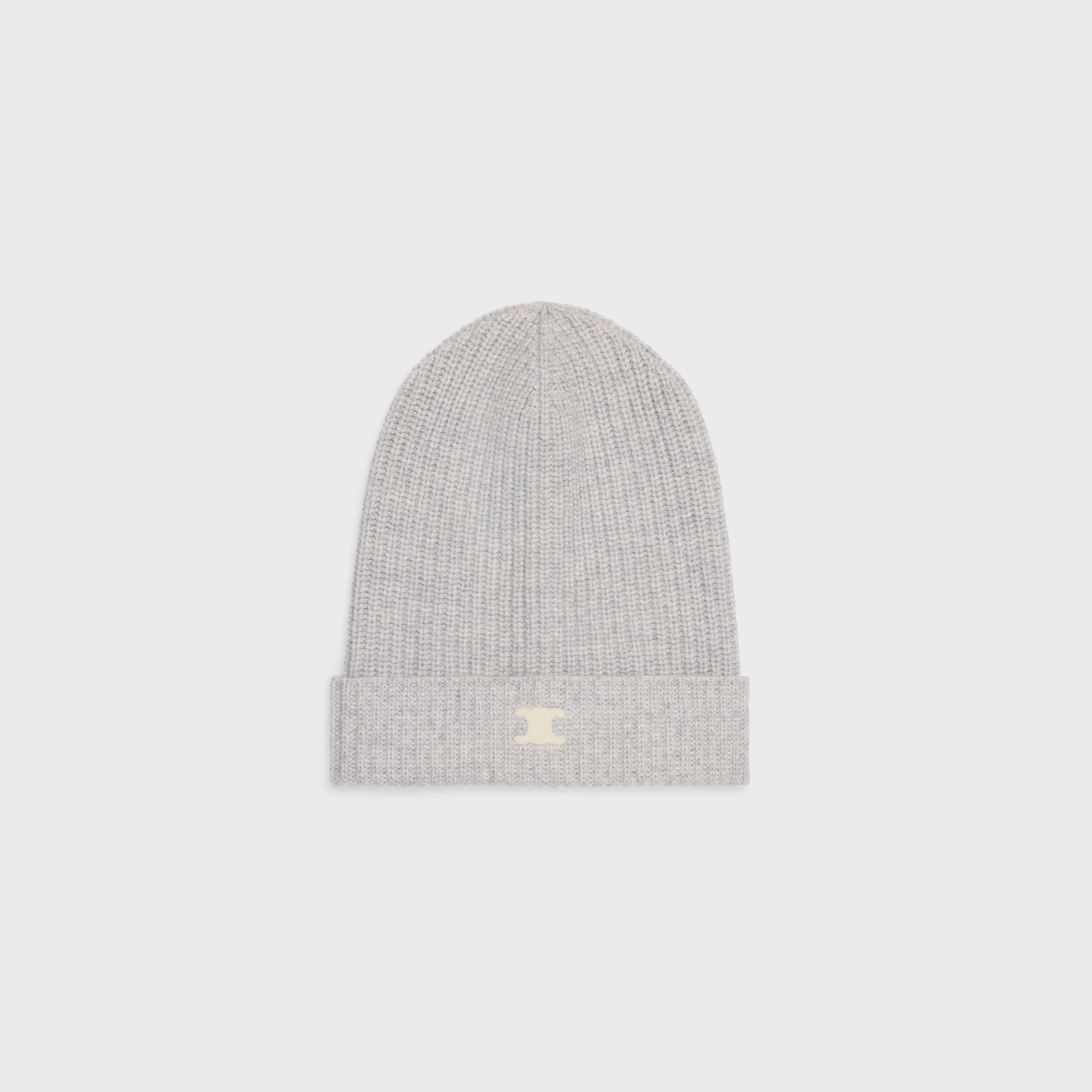 triomphe beanie in heritage cashmere - 1