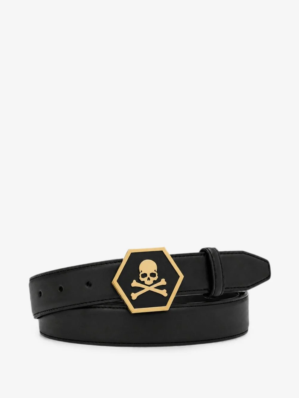 leather belt skull - 1