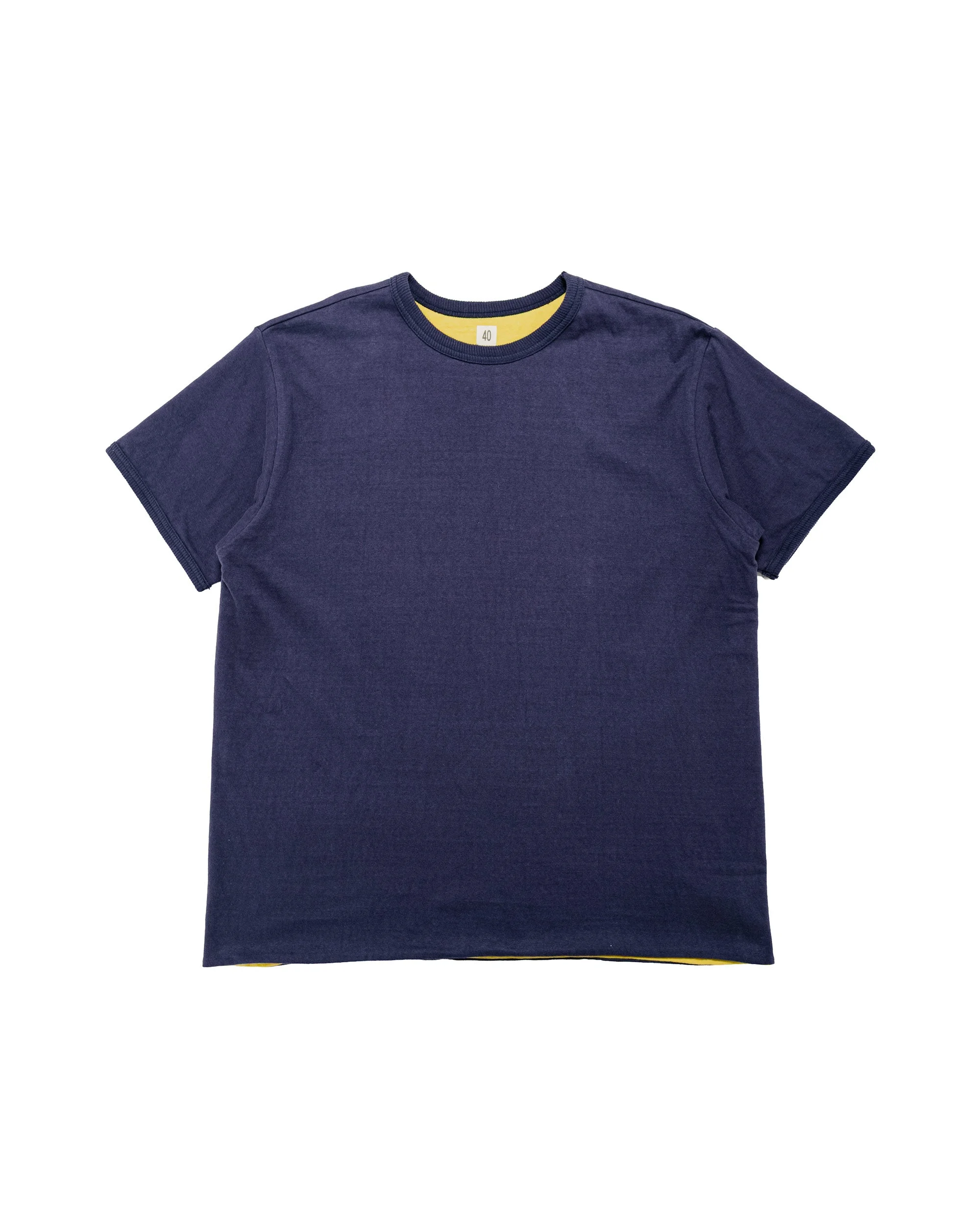 MC26005 U.S.N. Reversible T-Shirt Navy/Yellow - 1