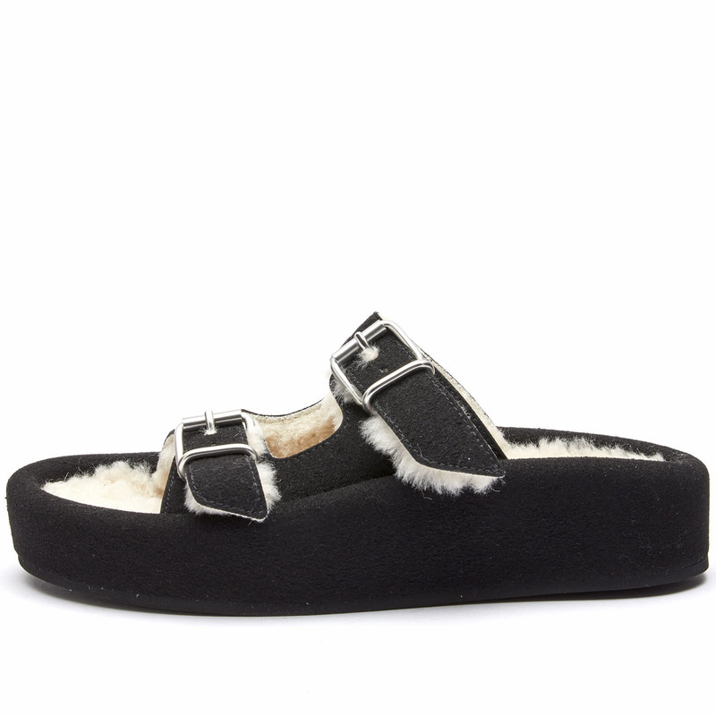 MM6 Maison Margiela MM6 Maison Margiela Shearling Sandal outlook