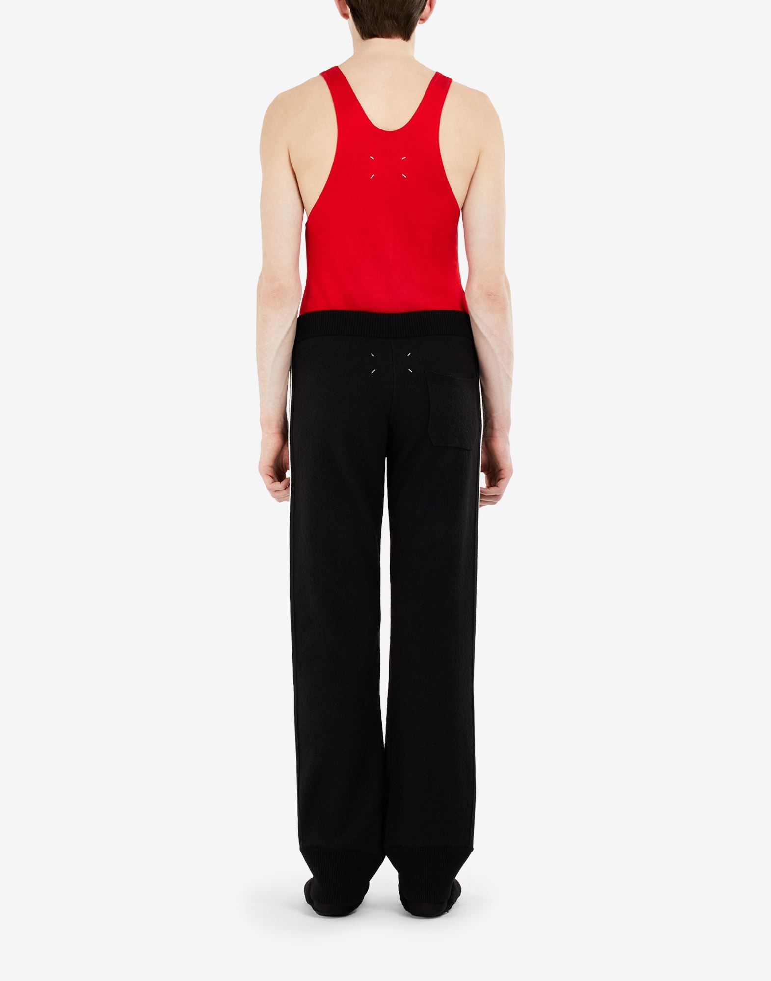 Knit tracksuit trousers - 4