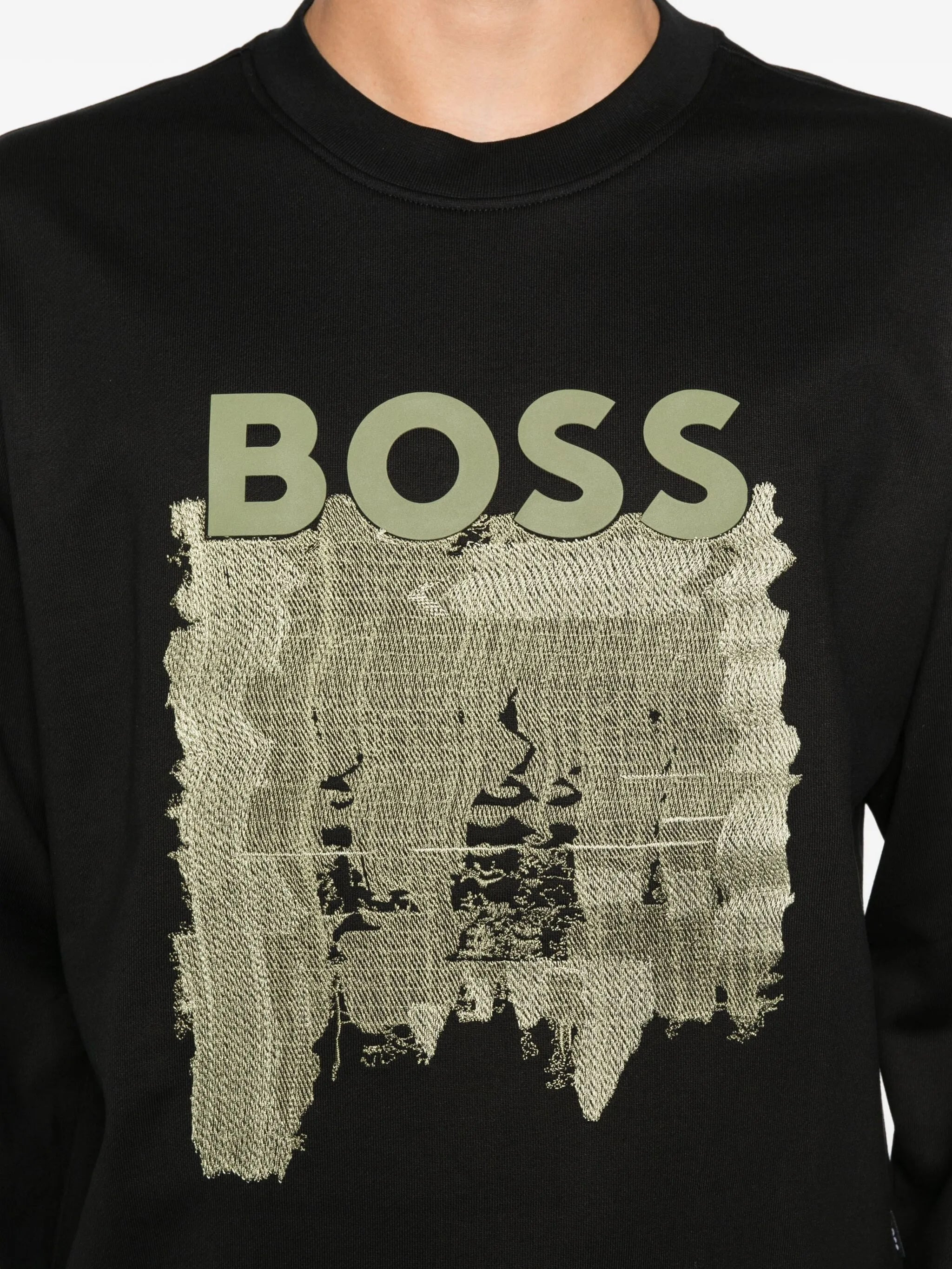 Boss Logo-print Cotton Sweatshirt - 4