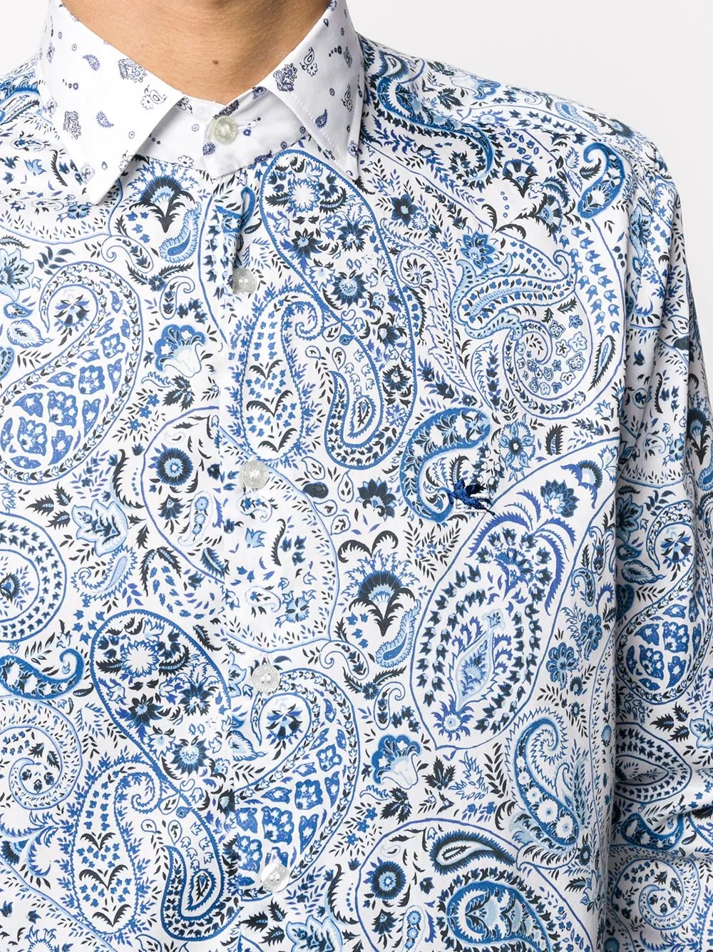 paisley-print shirt - 5