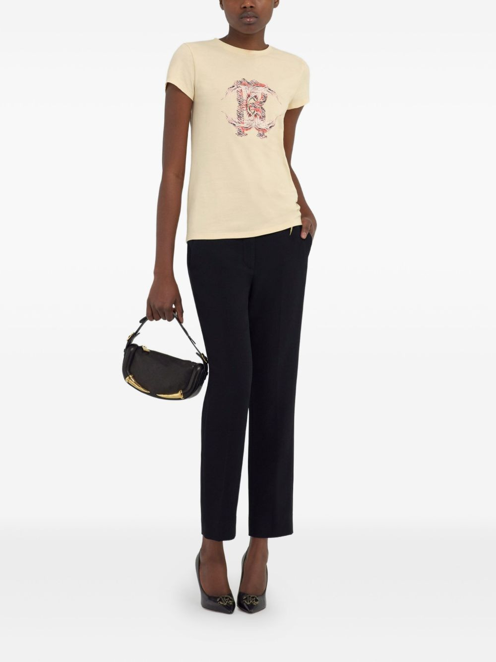 floral-logo T-shirt - 2
