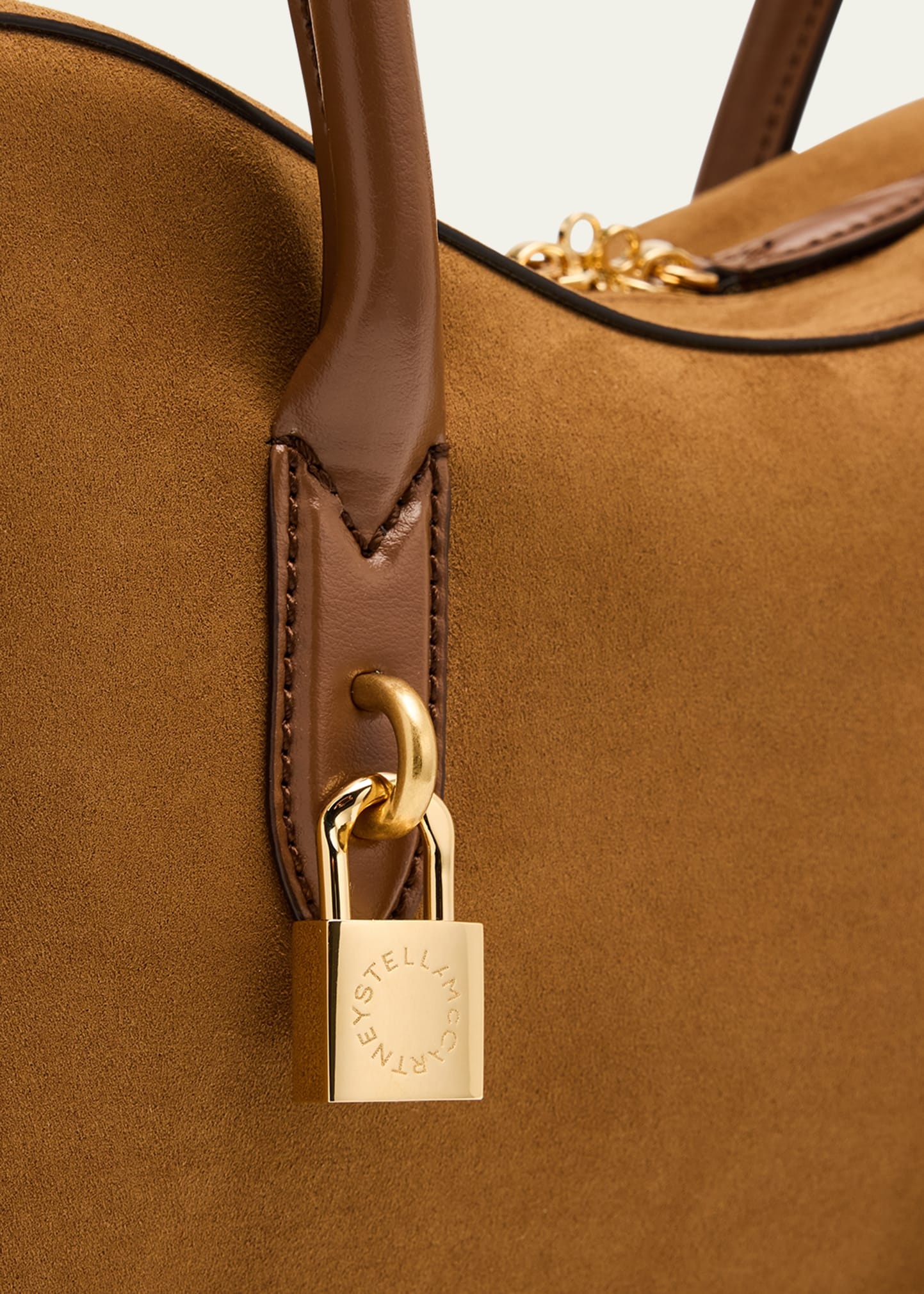 Zip Vegan Suede Shoulder Bag - 4
