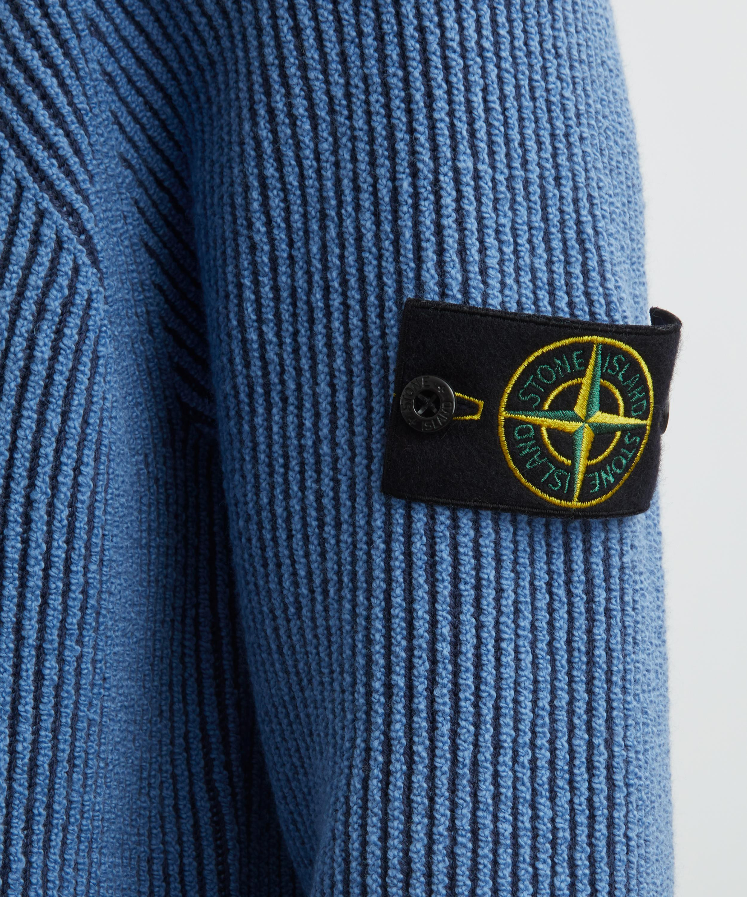 Blue Rib-Knit Jumper - 5