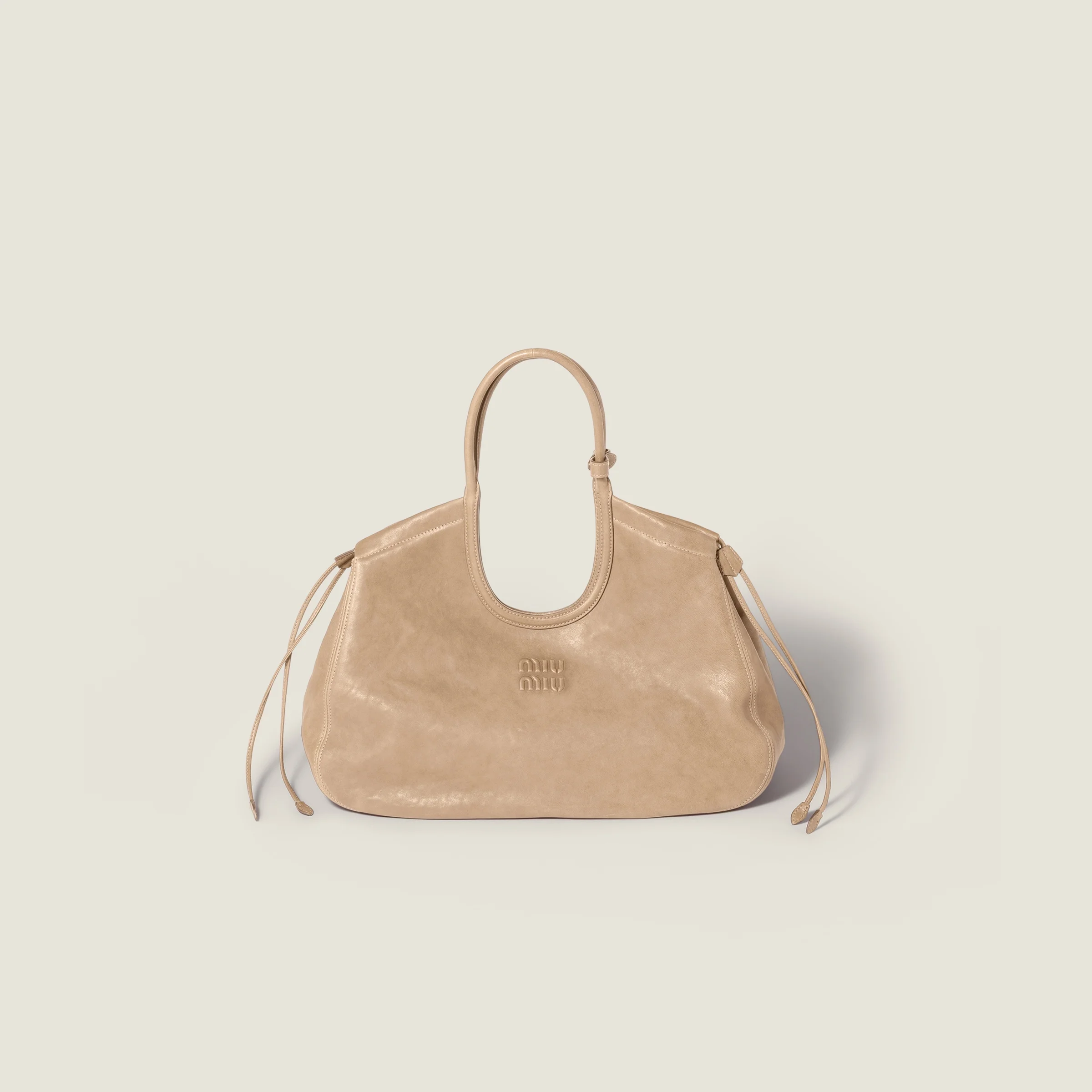 Ivy nappa leather shopping bag - 1