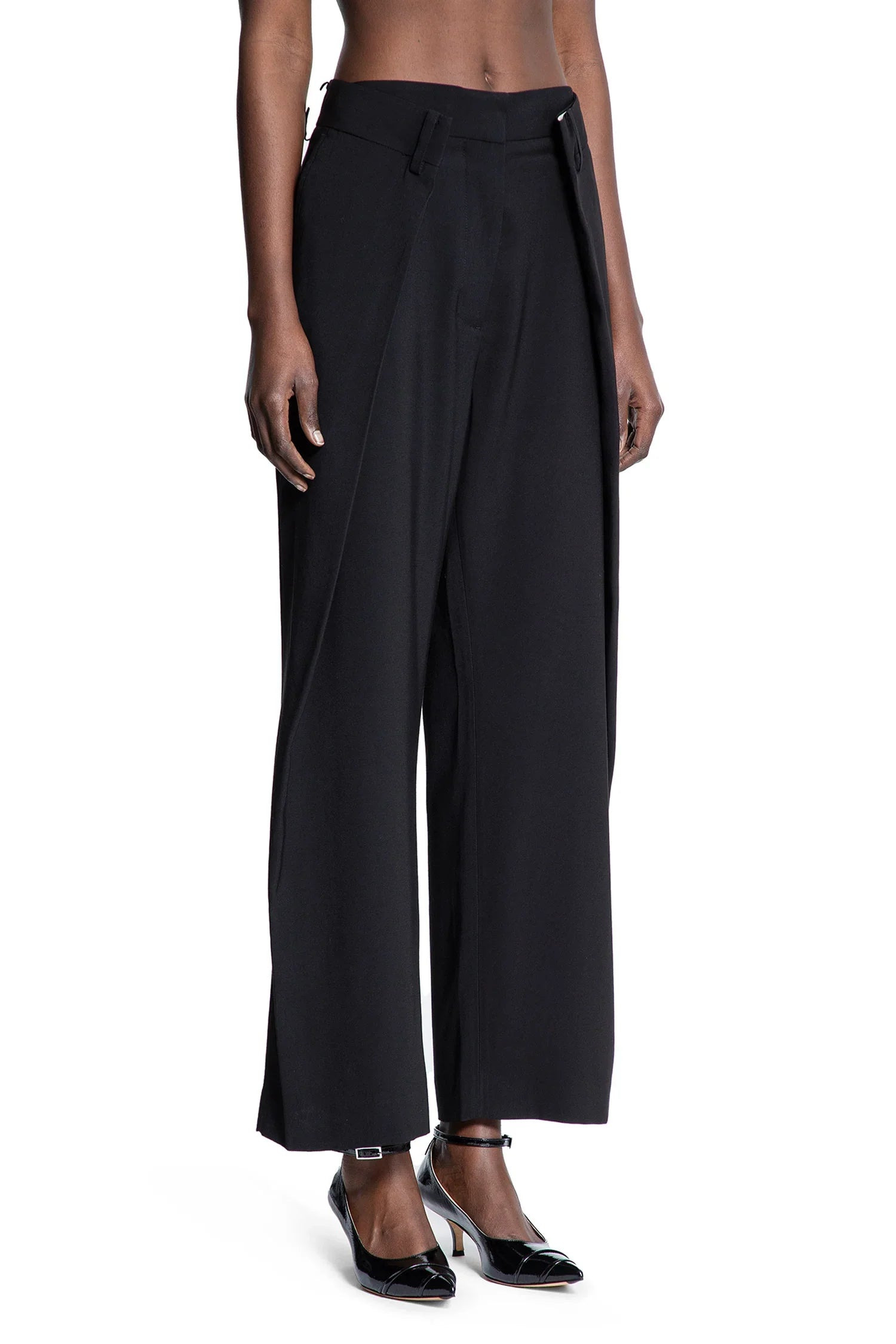 Pleated-Wide-Trousers - 2