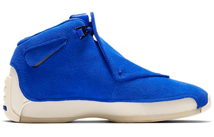 Air Jordan 18 Retro 'Blue Suede' AA2494-401 - 2