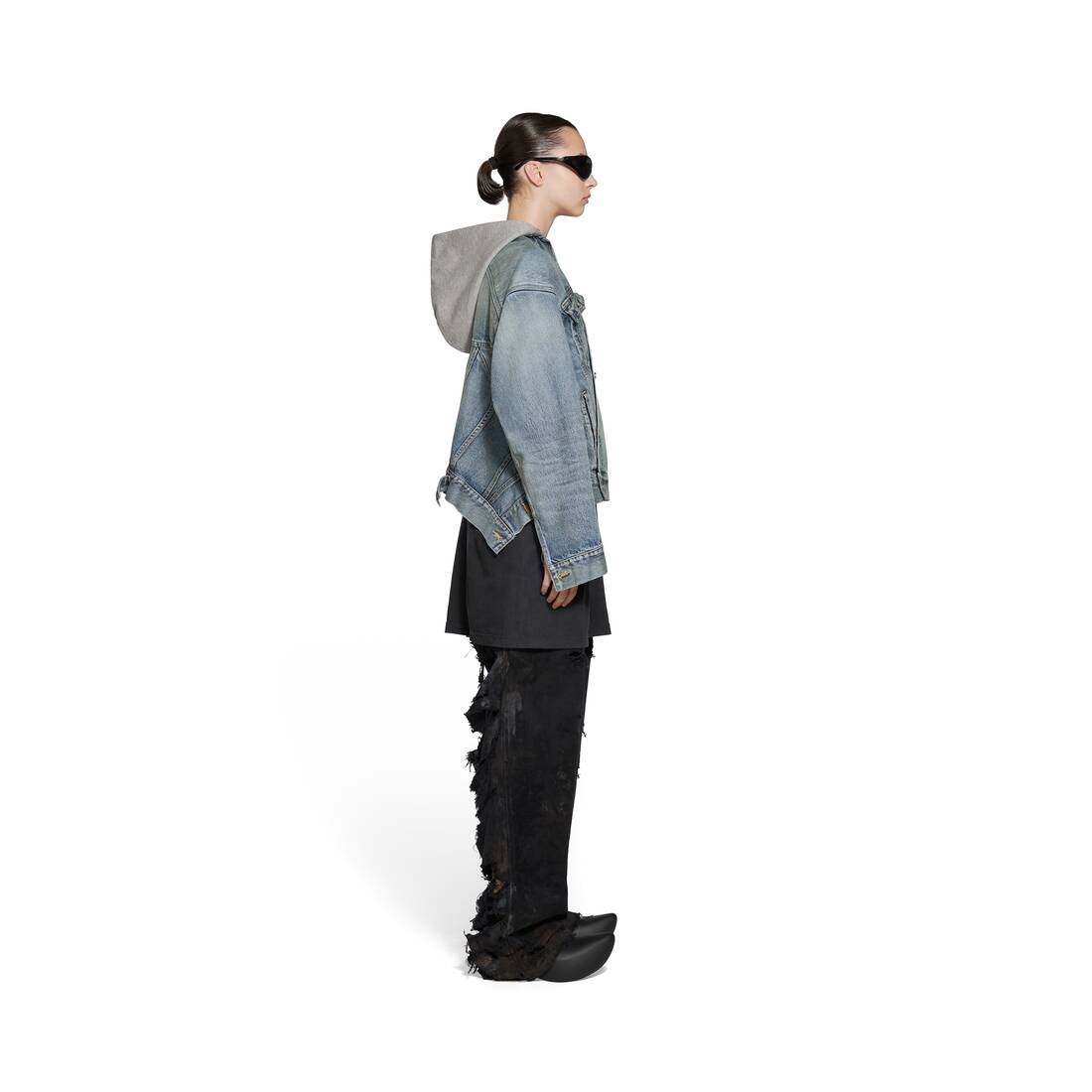 Women's Diy Jacket in Light Blue - 3