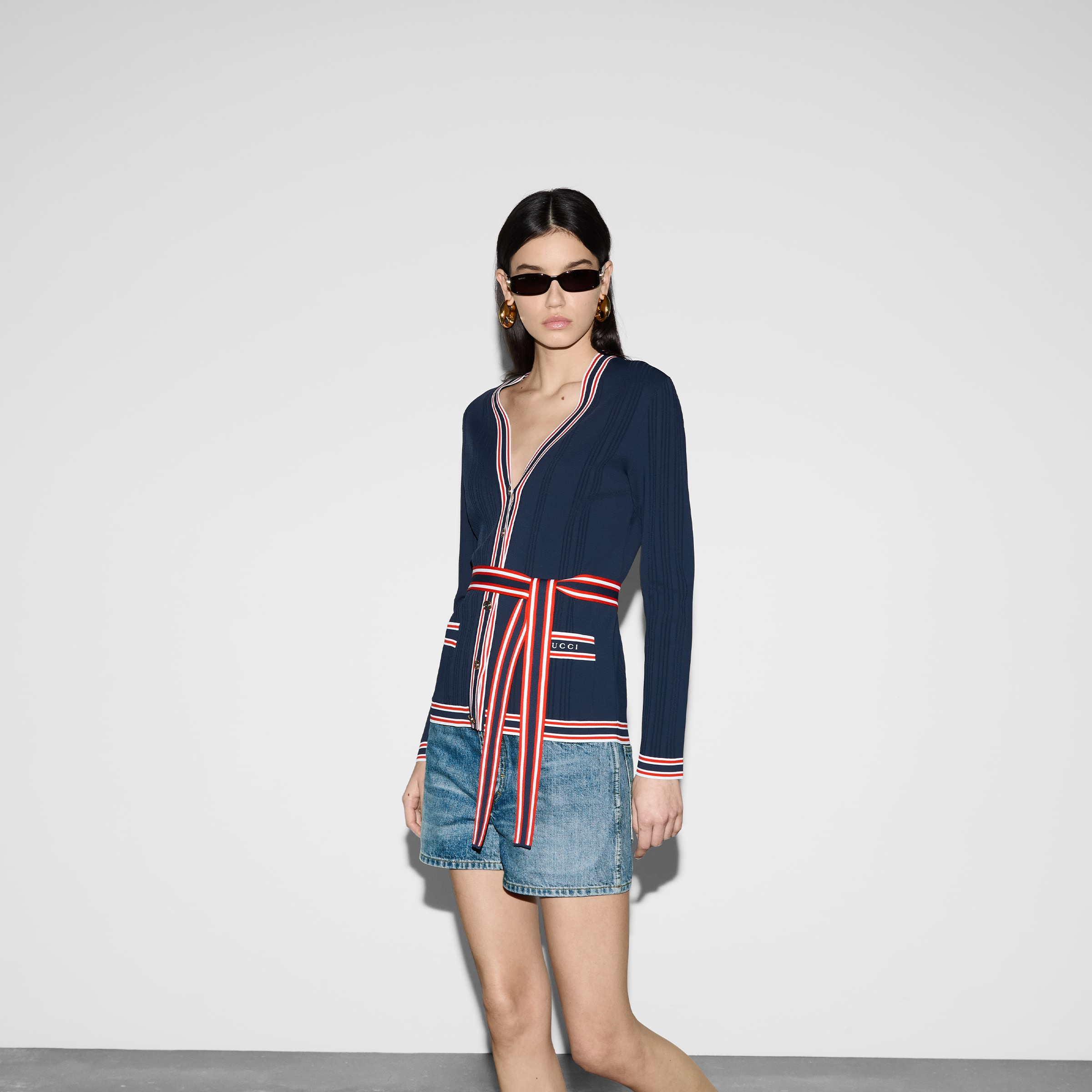 Stretch viscose cardigan - 3