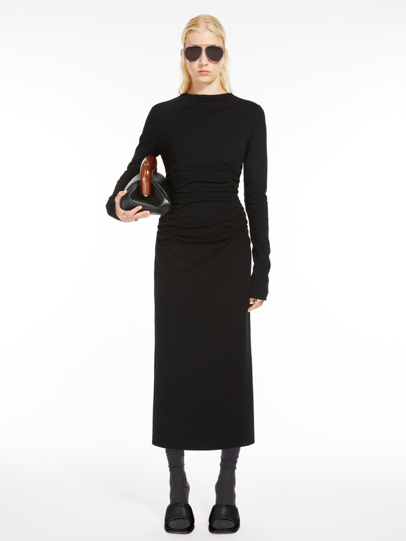 Sportmax ACLINE Gathered jersey dress outlook