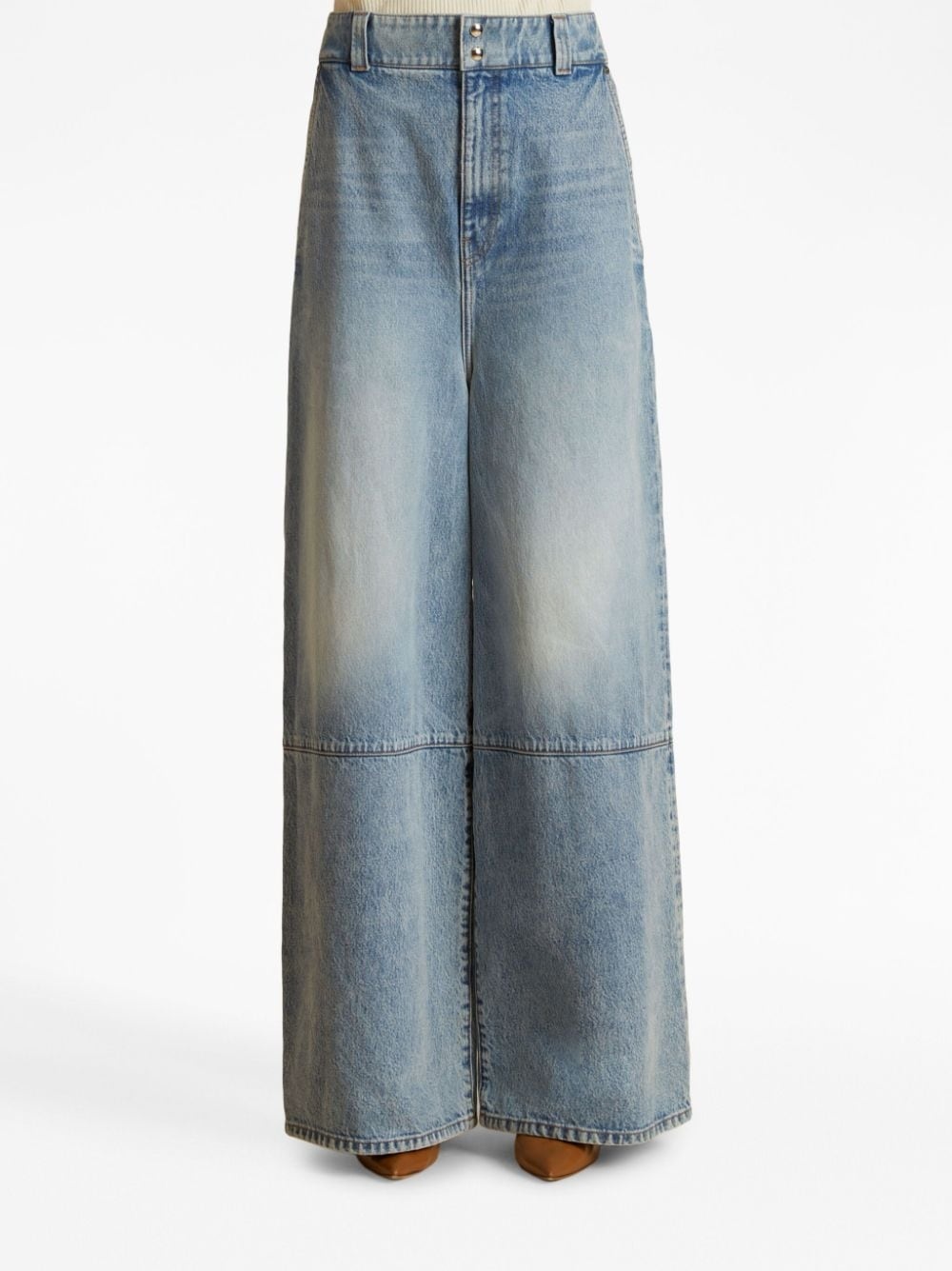 Isla high-rise wide-leg jeans - 3