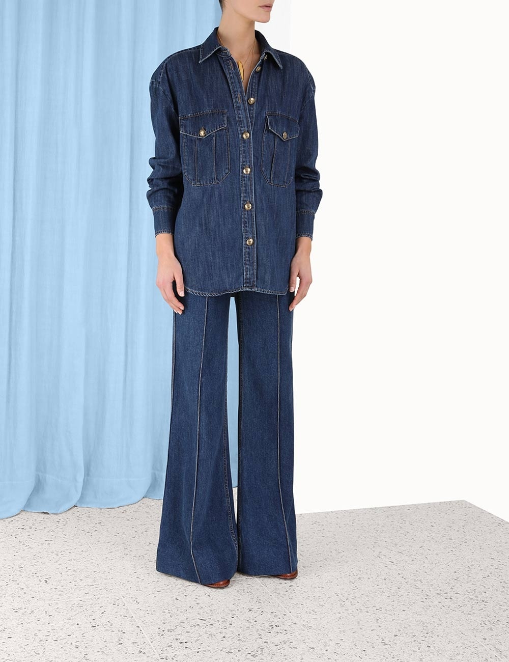 LUMINOSITY WIDE LEG JEAN - 3