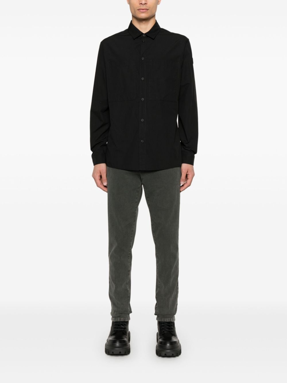rubberised-logo shirt - 2