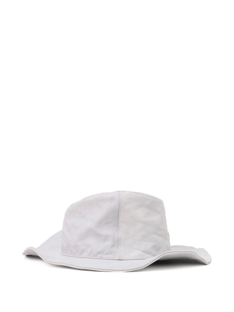 Yohji Yamamoto rolled-brim hat outlook