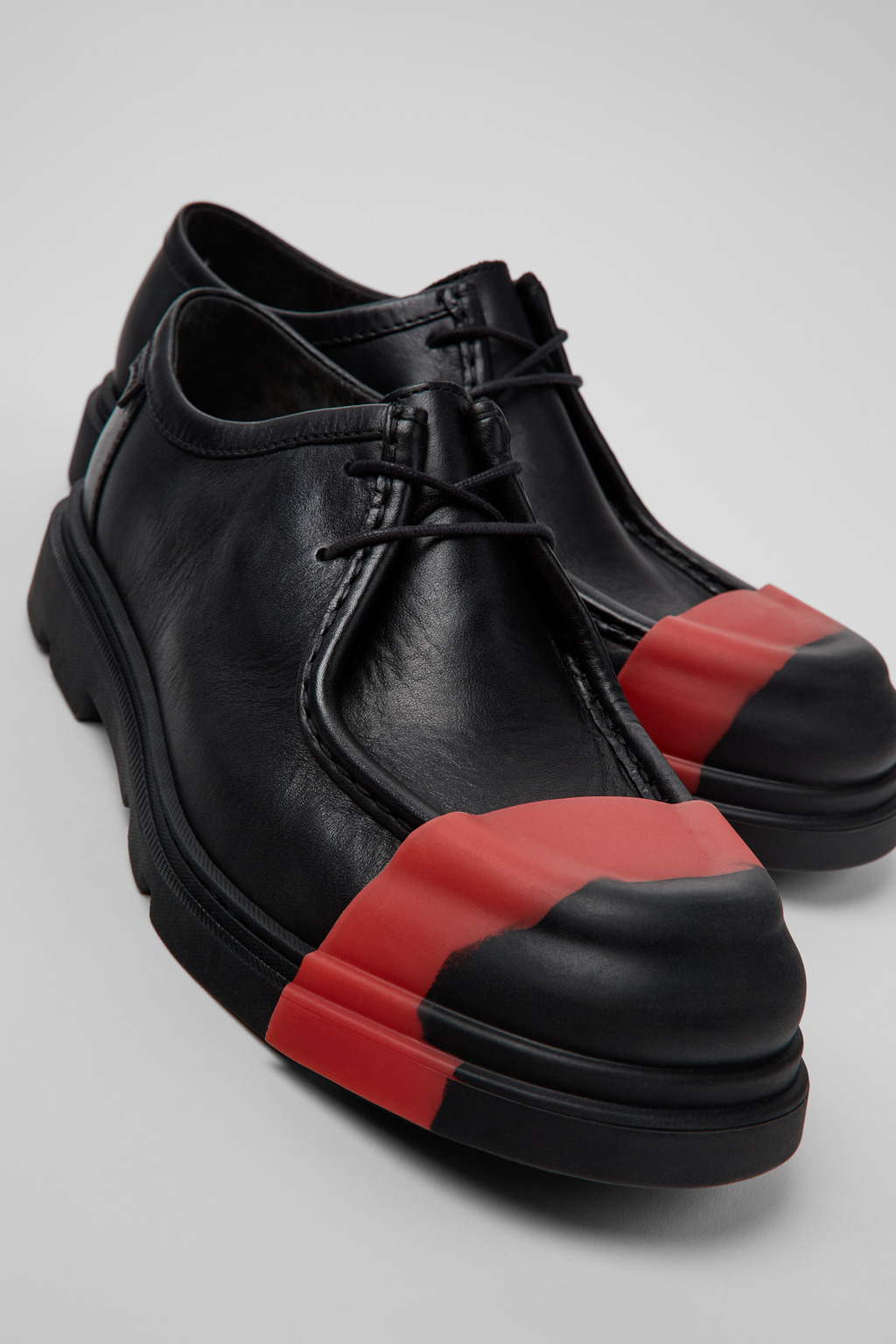 Black Leather Shoes for Men. - 2