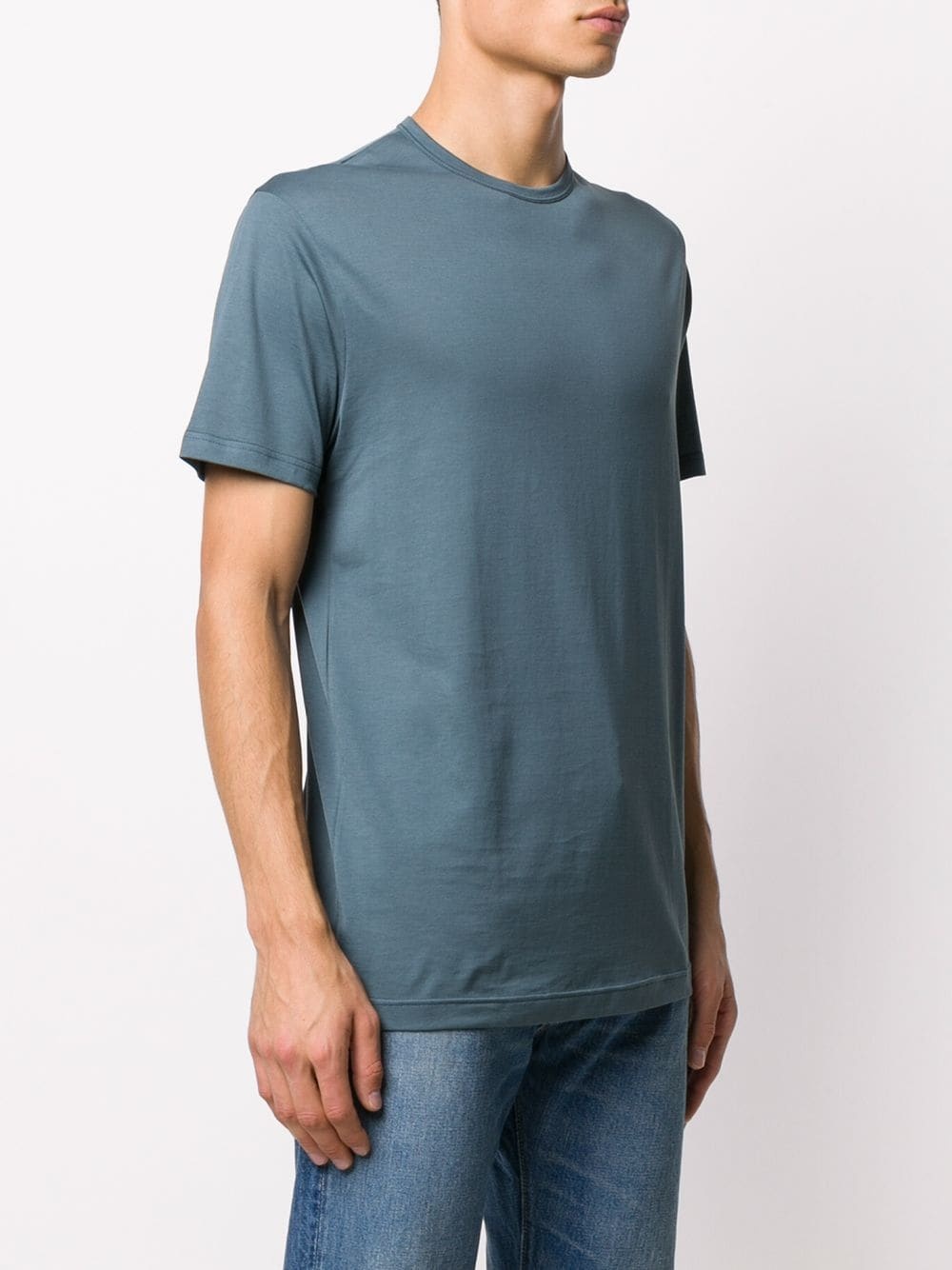 crew neck cotton T-shirt - 3