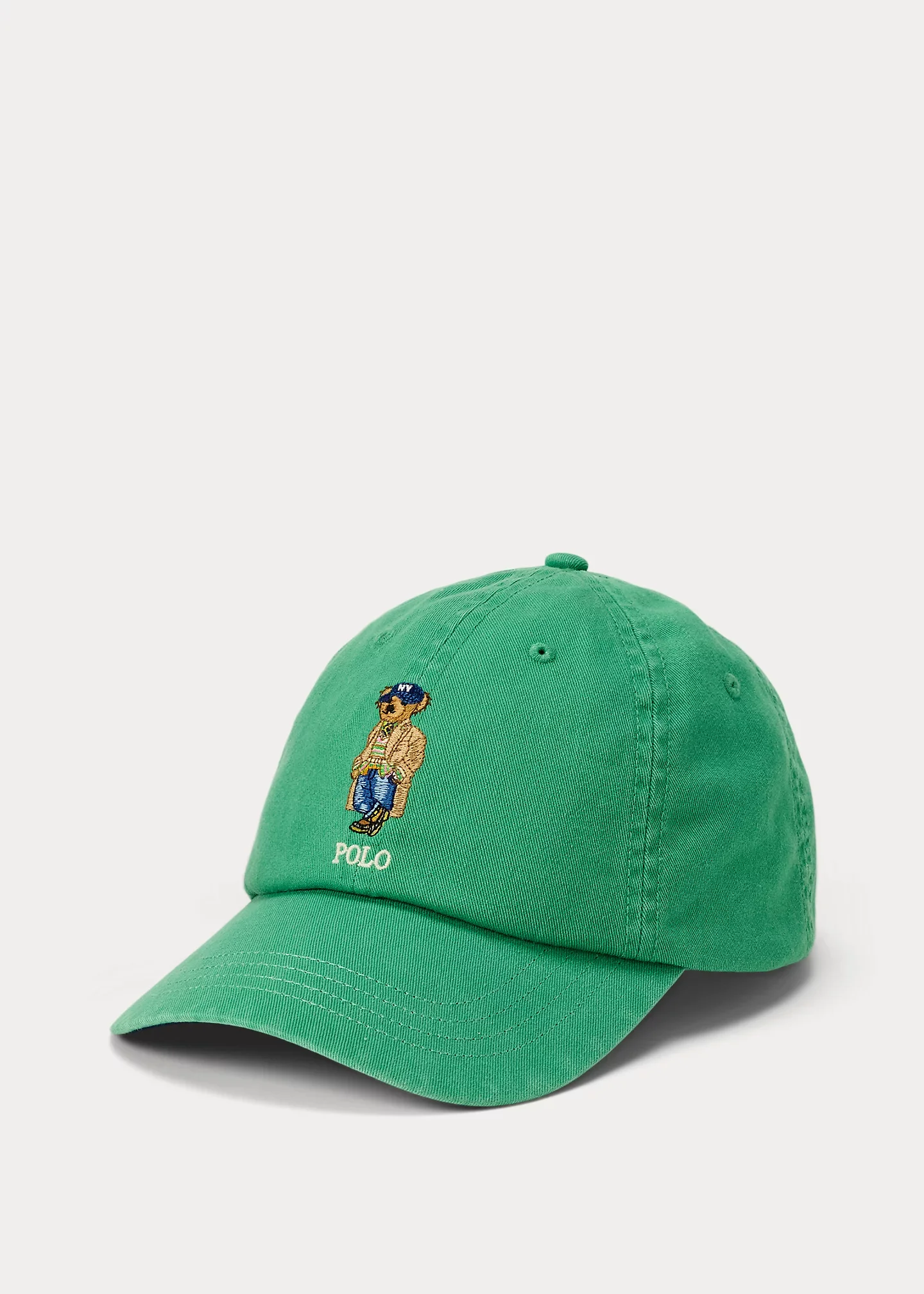 Polo Bear Twill Ball Cap - 1