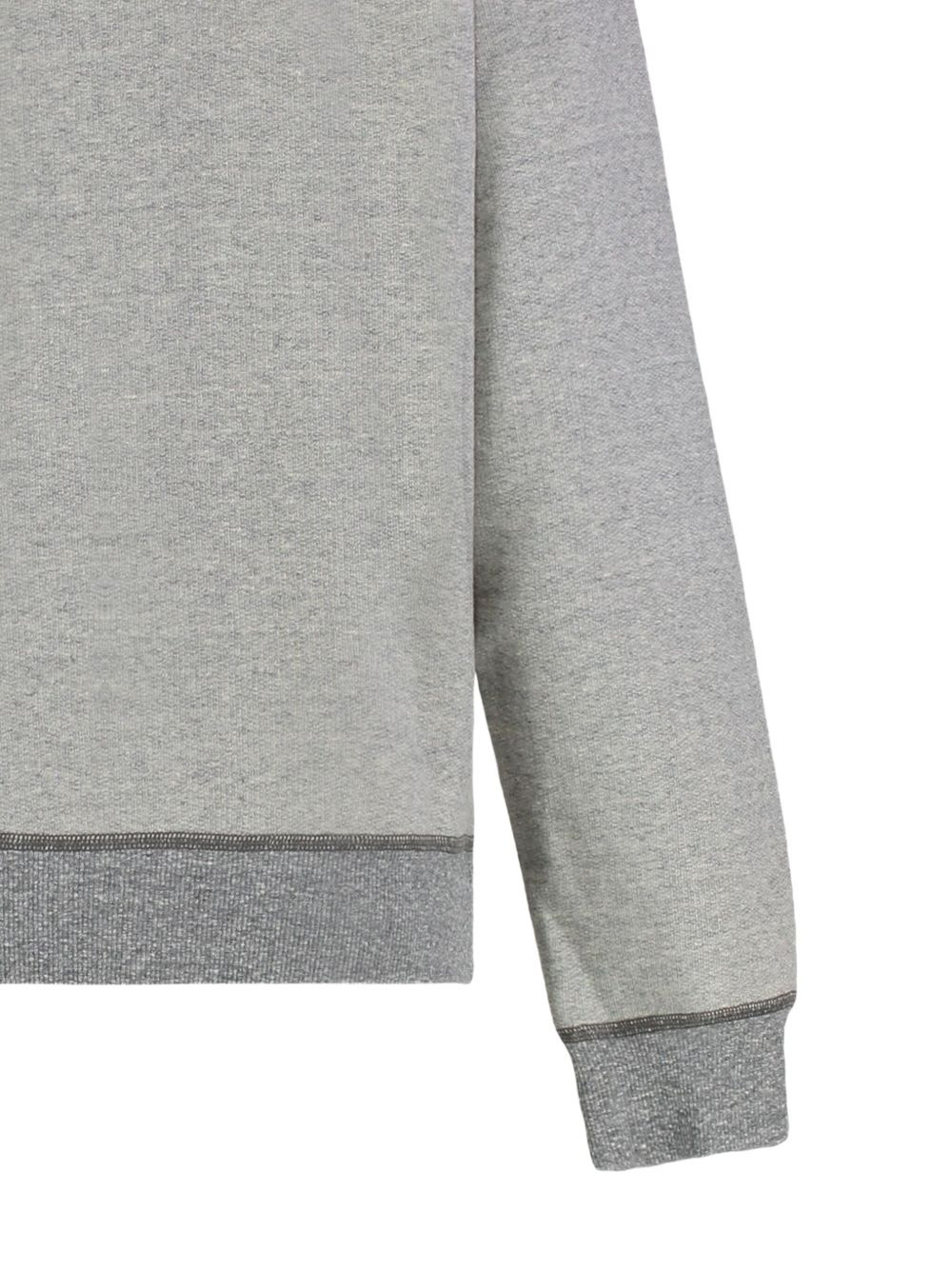 ribbed crew-neck sweatshirt - 3