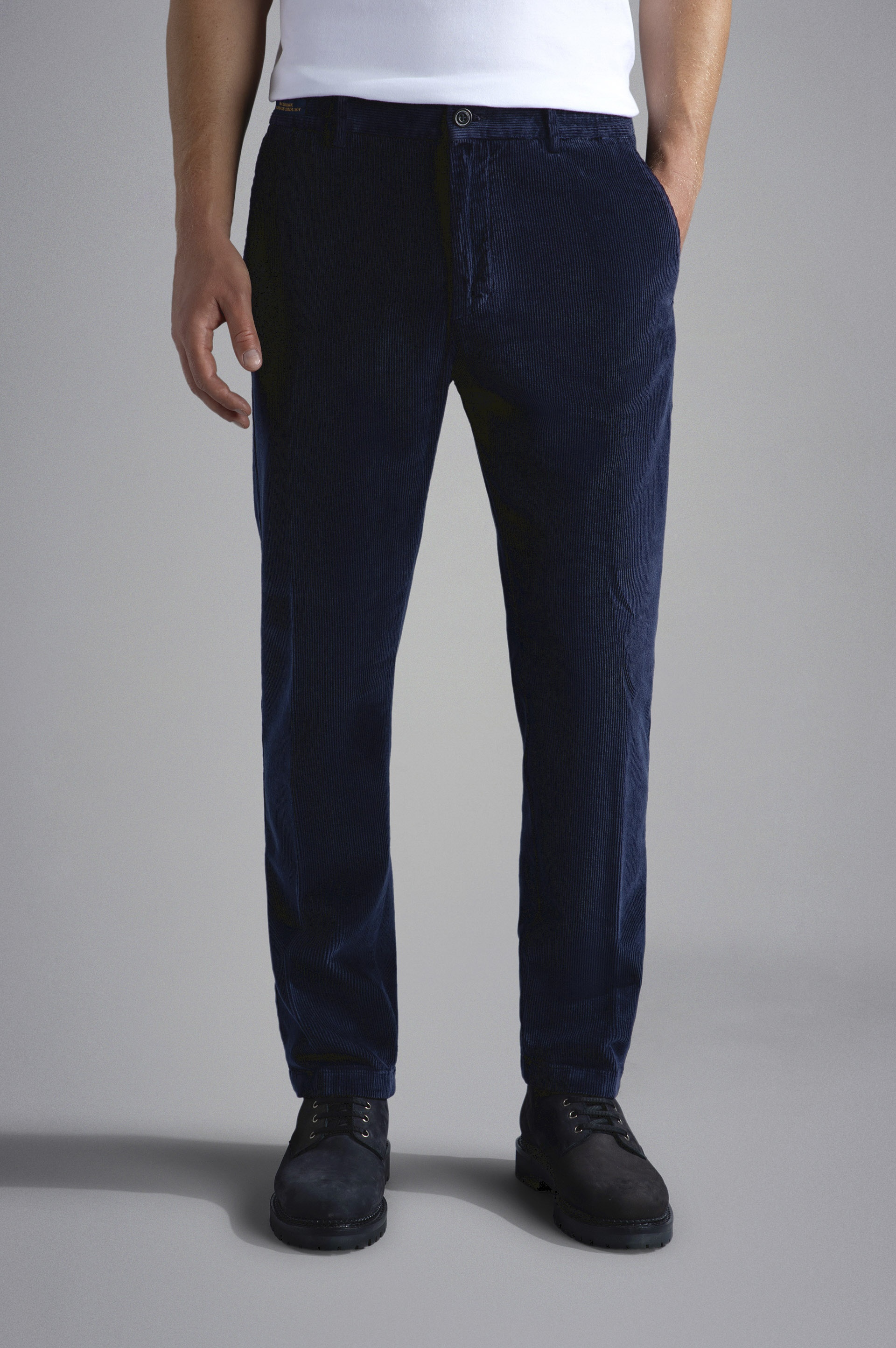 SOFT TOUCH CORDUROY CHINO TROUSERS - 6