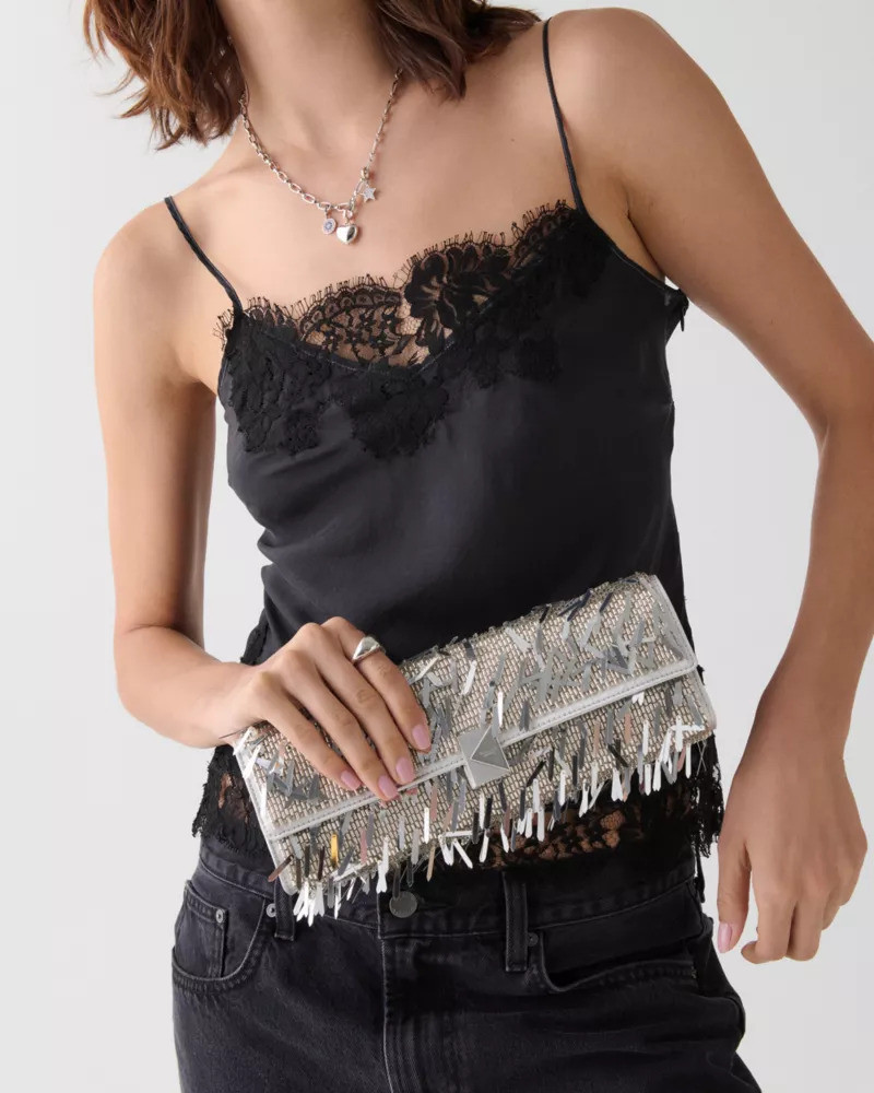 Deco Embellished Soft Mini Shoulder 3