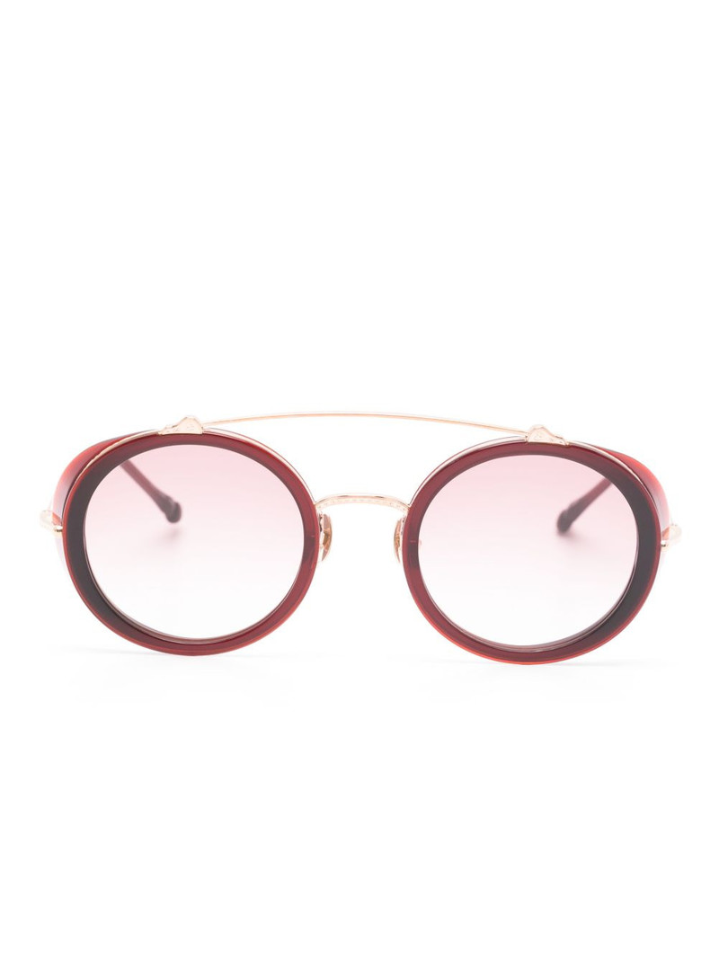 round-frame sunglasses 1