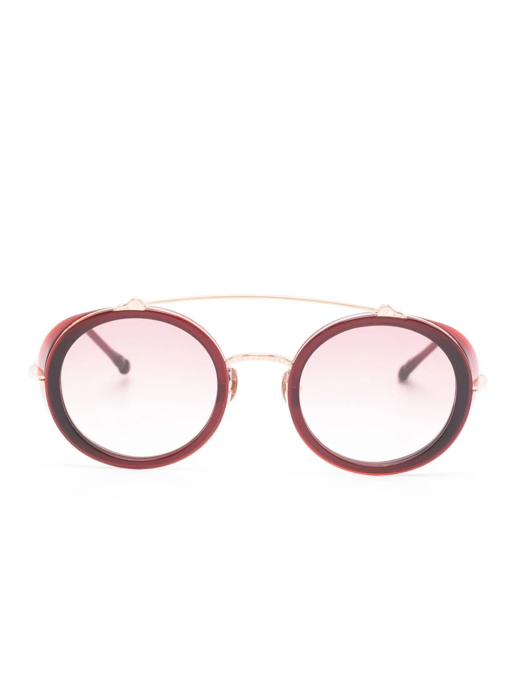 round-frame sunglasses - 1