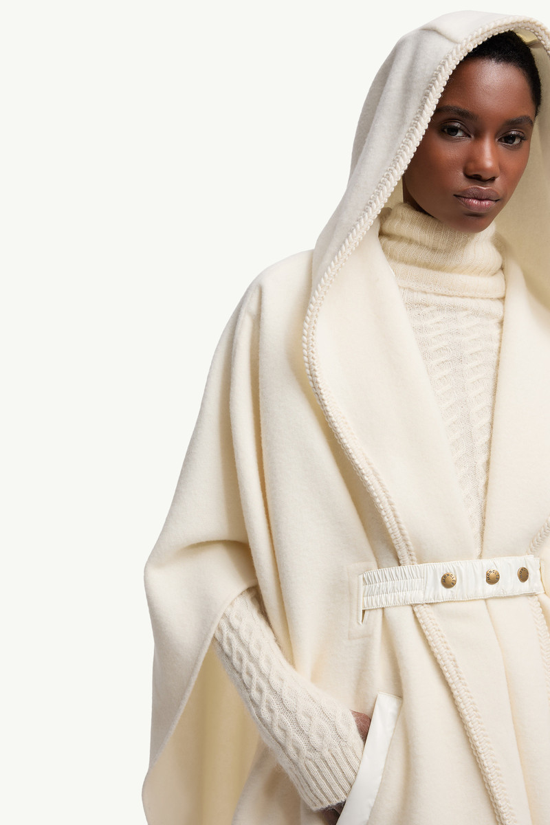 Belted Wool Cape 7