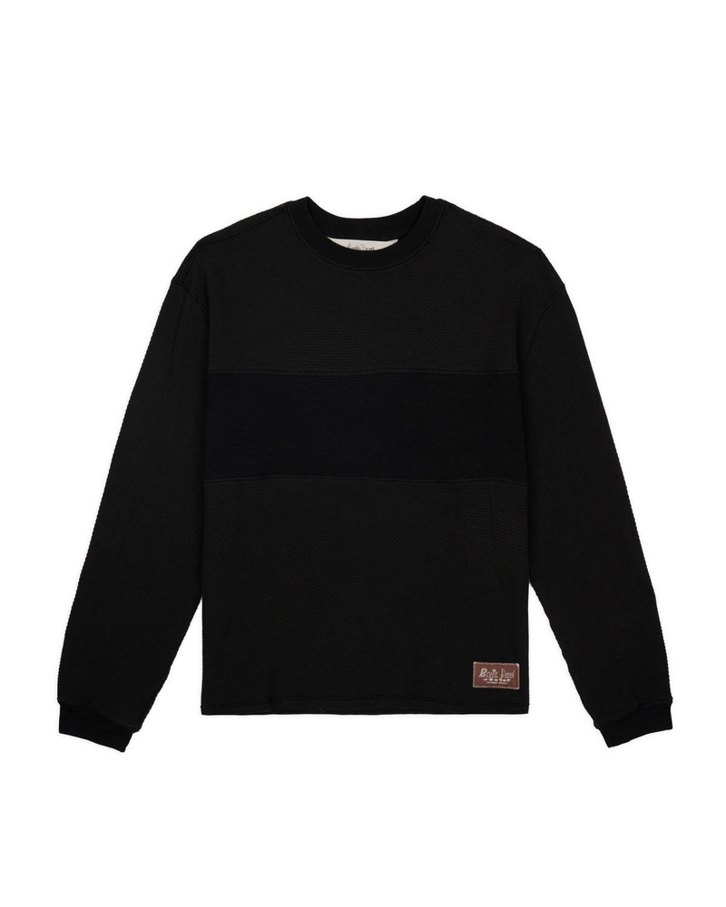 Thermal Long Sleeve Tee - Charcoal 1
