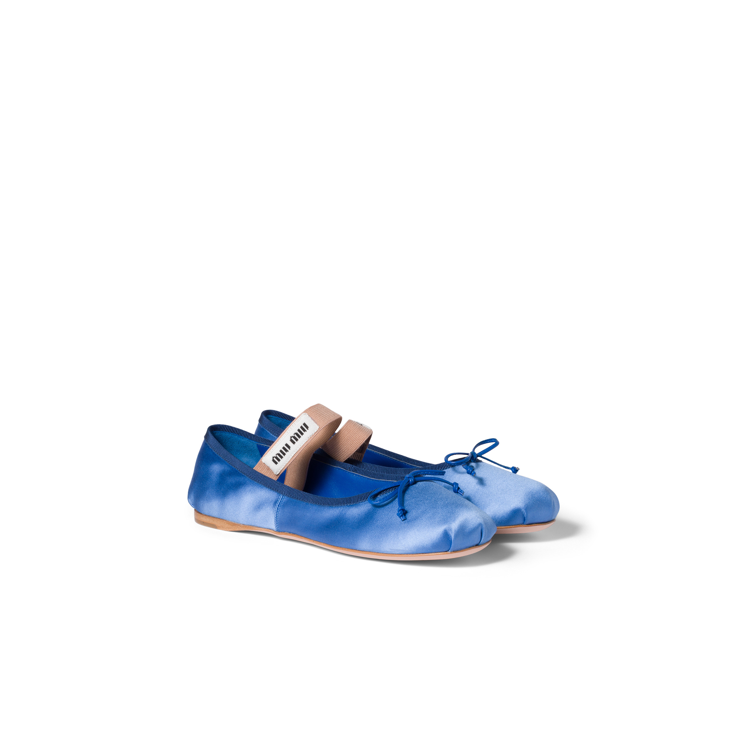 Satin ballerinas - 1