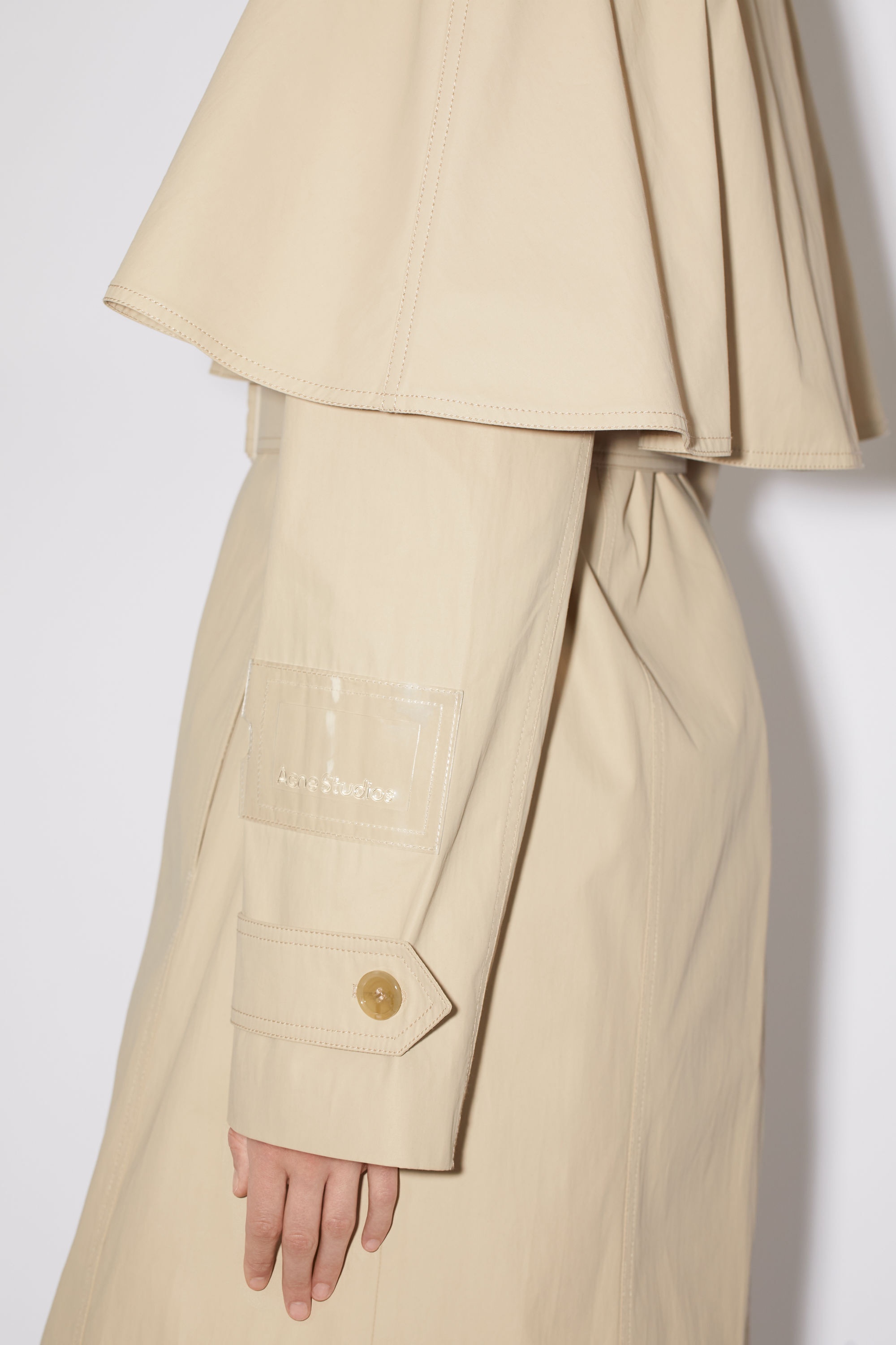 Belted trench coat - Light beige - 5