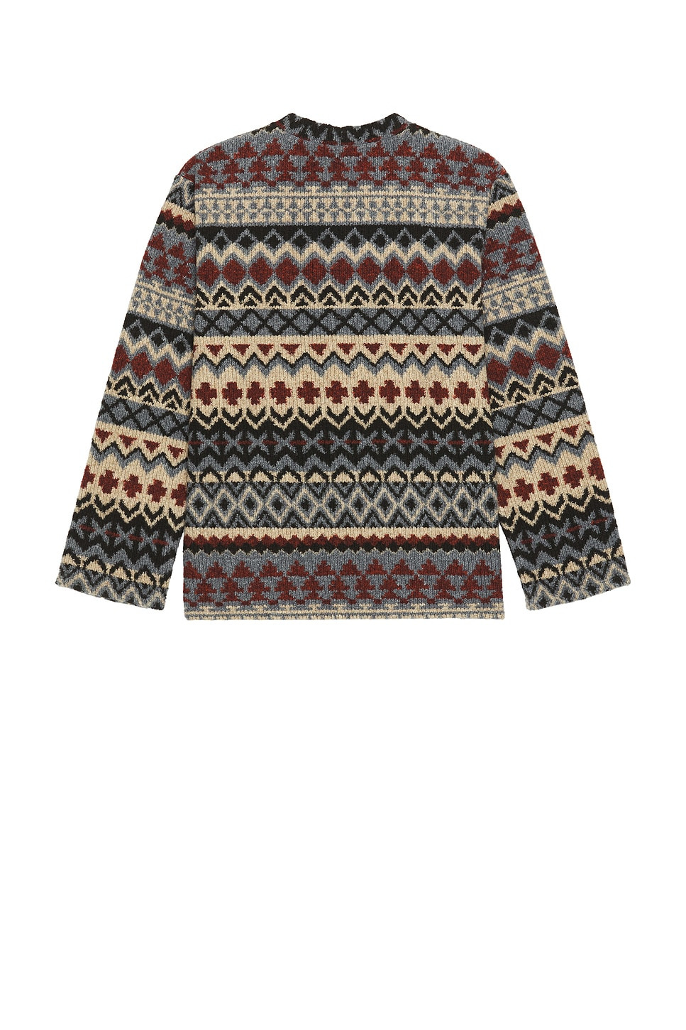 Jacquard Knit Crew Neck - 2
